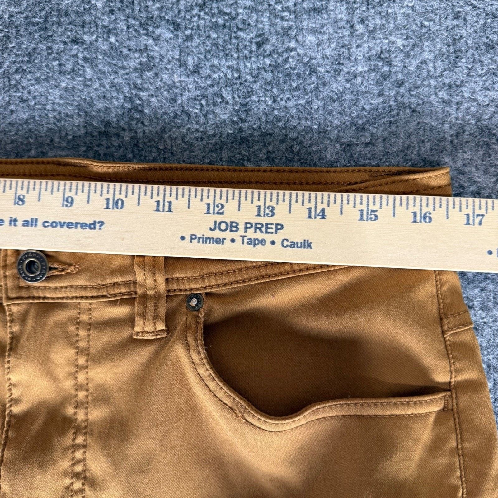 Prana prAna Brion Pant Men 32x32 (33x31) Brown Slim Casual Stretch Size US 32 / EU 48 - 5 Thumbnail