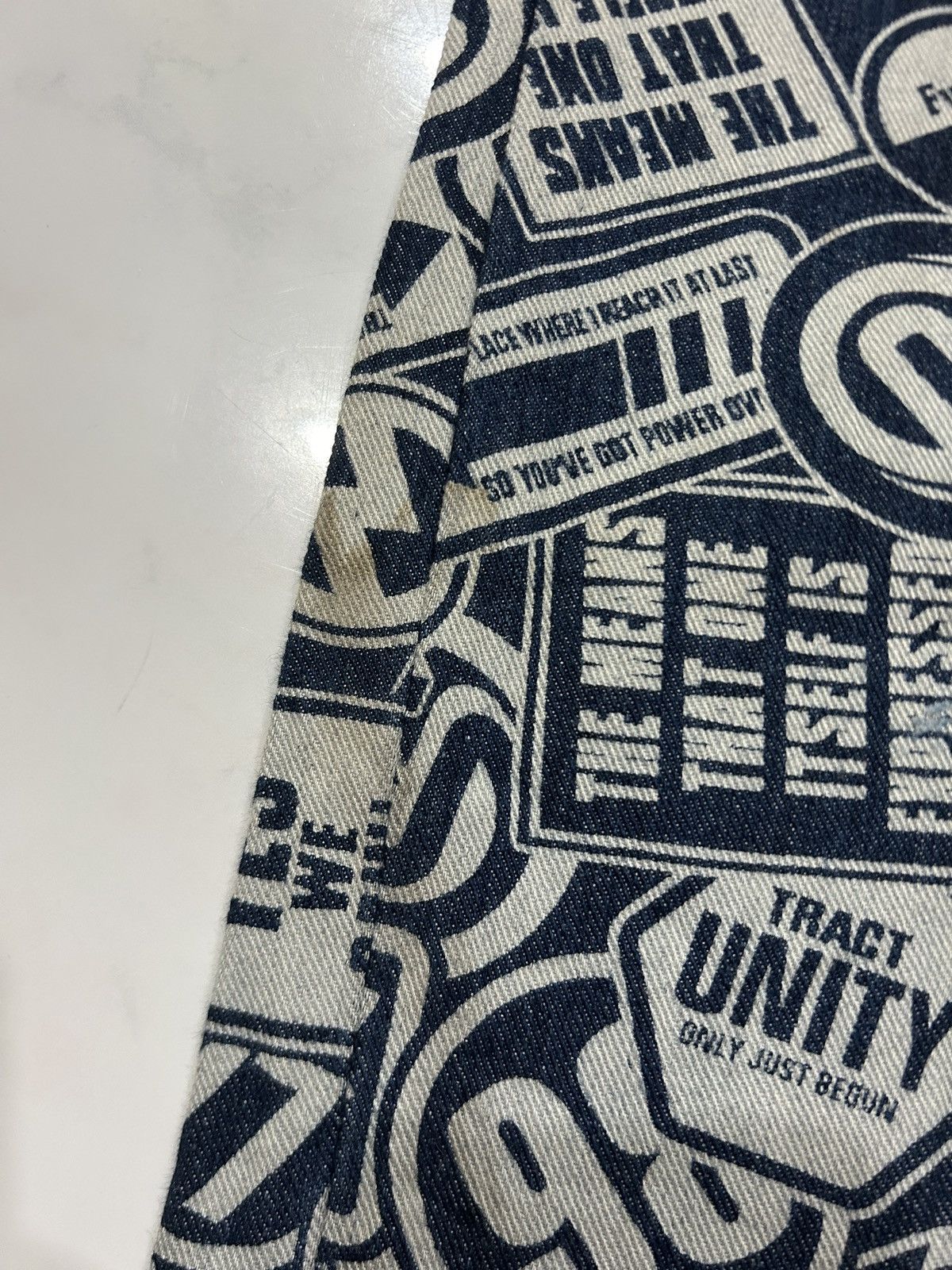 Designer × Japanese Brand Vintage Original Jeans Printed AOP Hysteric Inspired Size US 33 - 13 Thumbnail