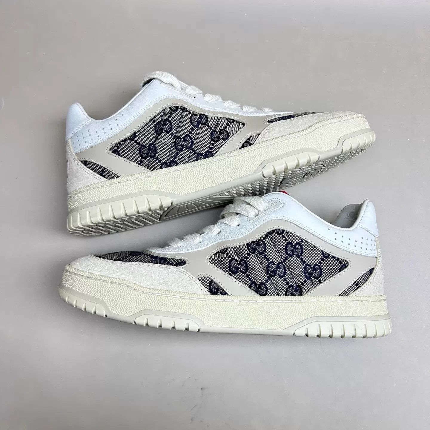 Gucci GUCCI Off-White GG Enamel Sneakers 38 99 New Size US 7.5 / IT 37.5 - 5 Thumbnail