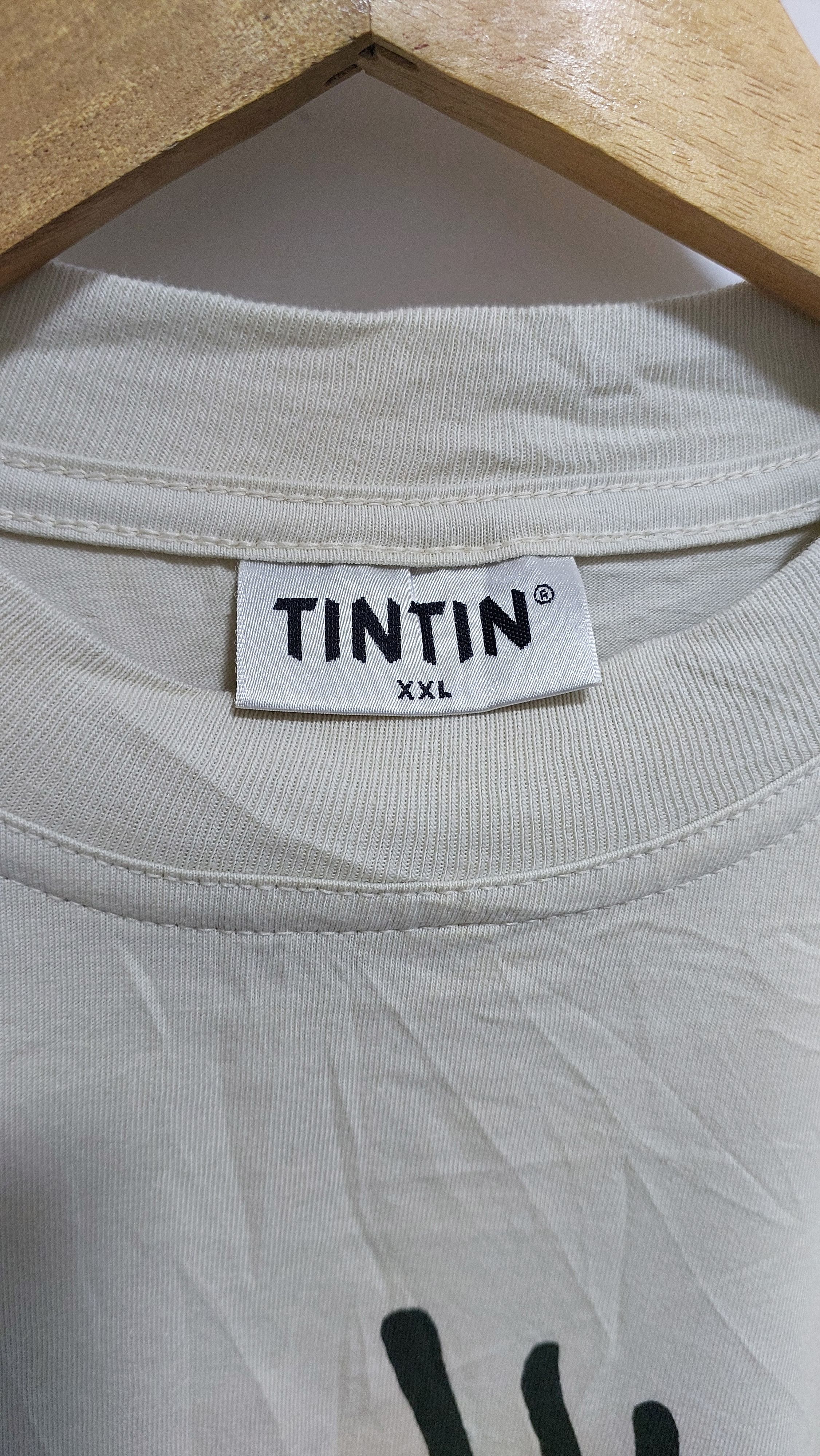 Cartoon Network × Vintage VINTAGE TINTIN CARTOON TSHIRT Size US XXL / EU 58 / 5 - 6 Thumbnail