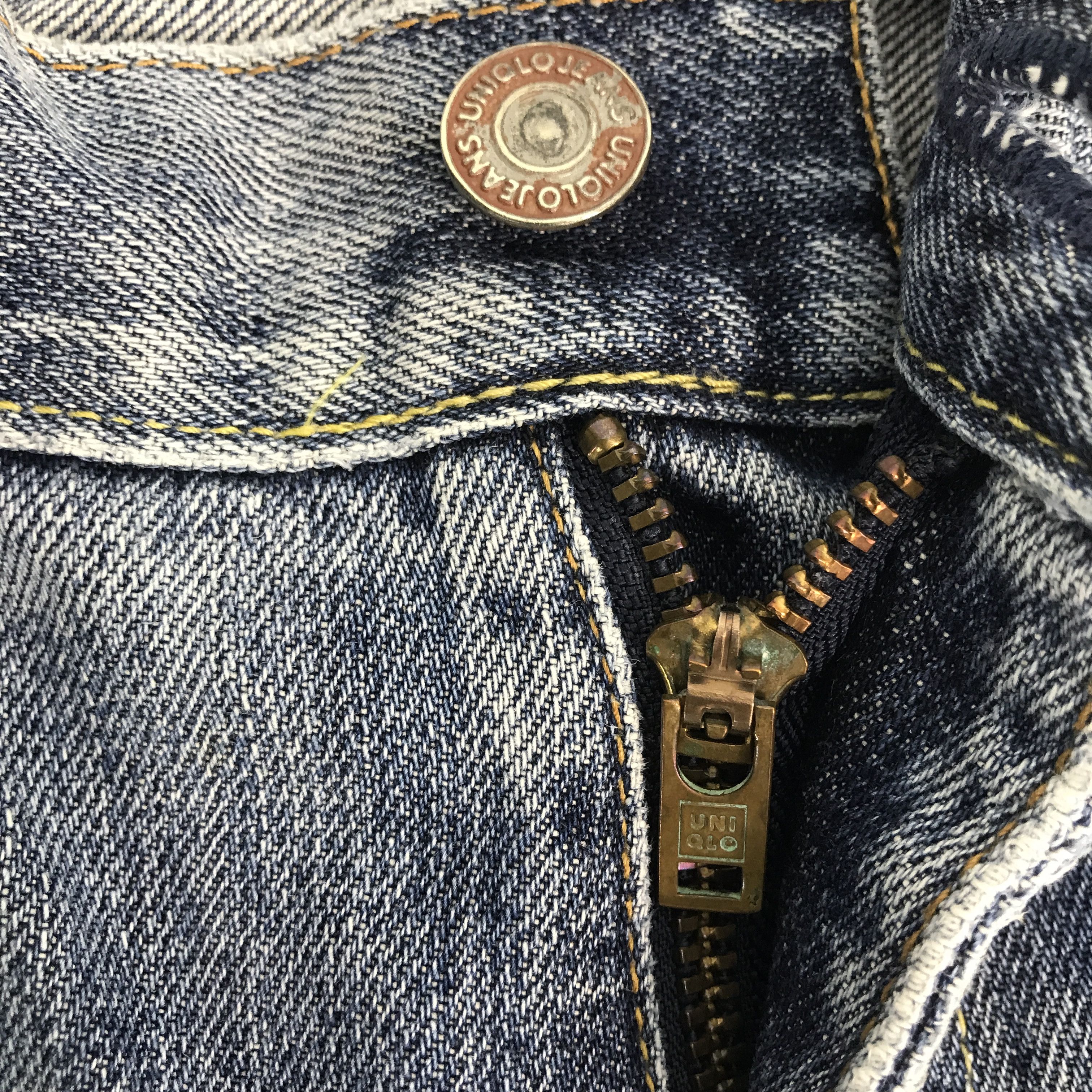 Uniqlo Japan Denim uniqlo distressed jeans pants Size US 32 / EU 48 - 12 Thumbnail
