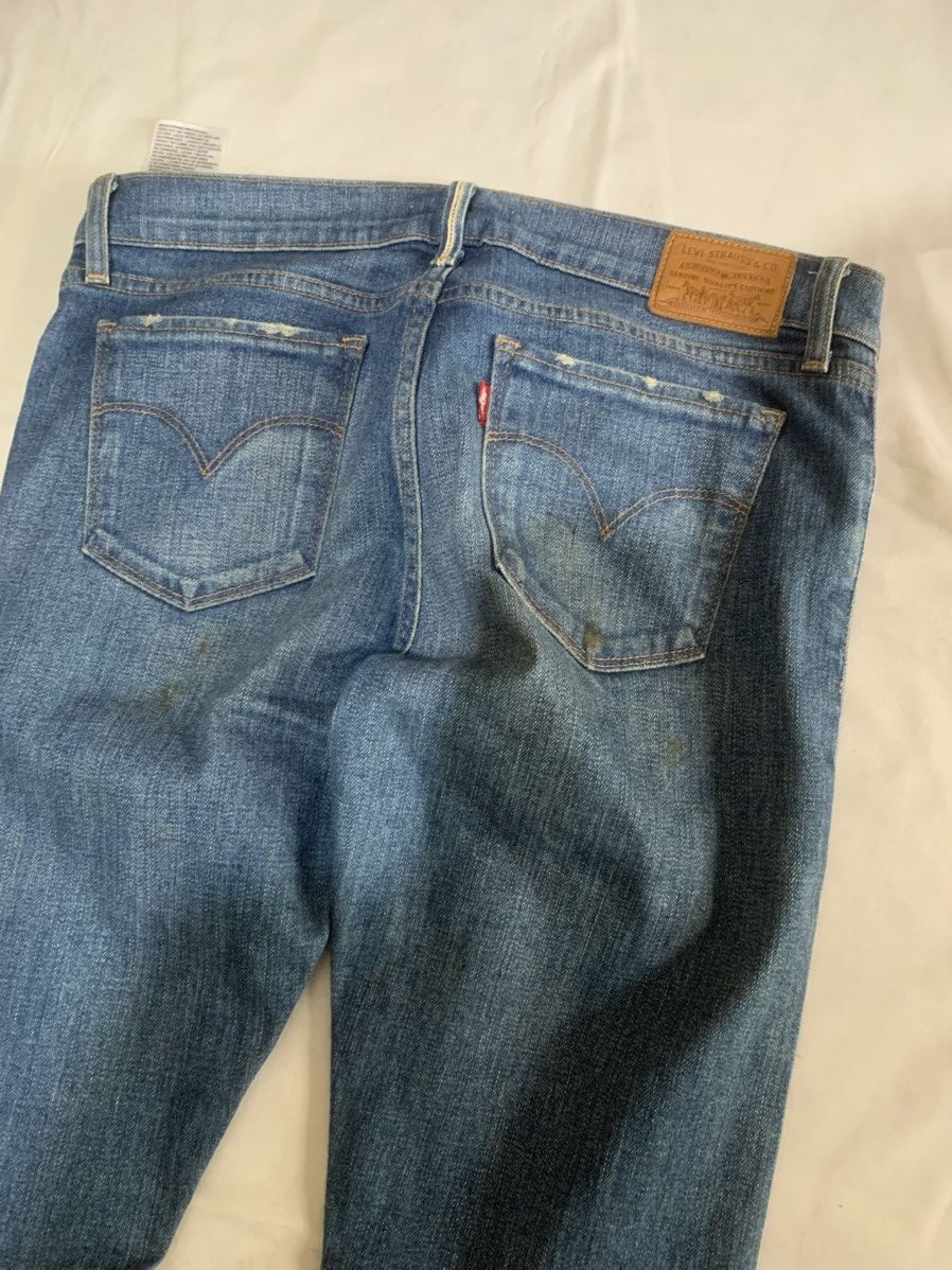 Levi's Selvedge Distressed Levi's Slim Jeans Denim Long Pants Size US 28 / EU 44 - 8 Thumbnail