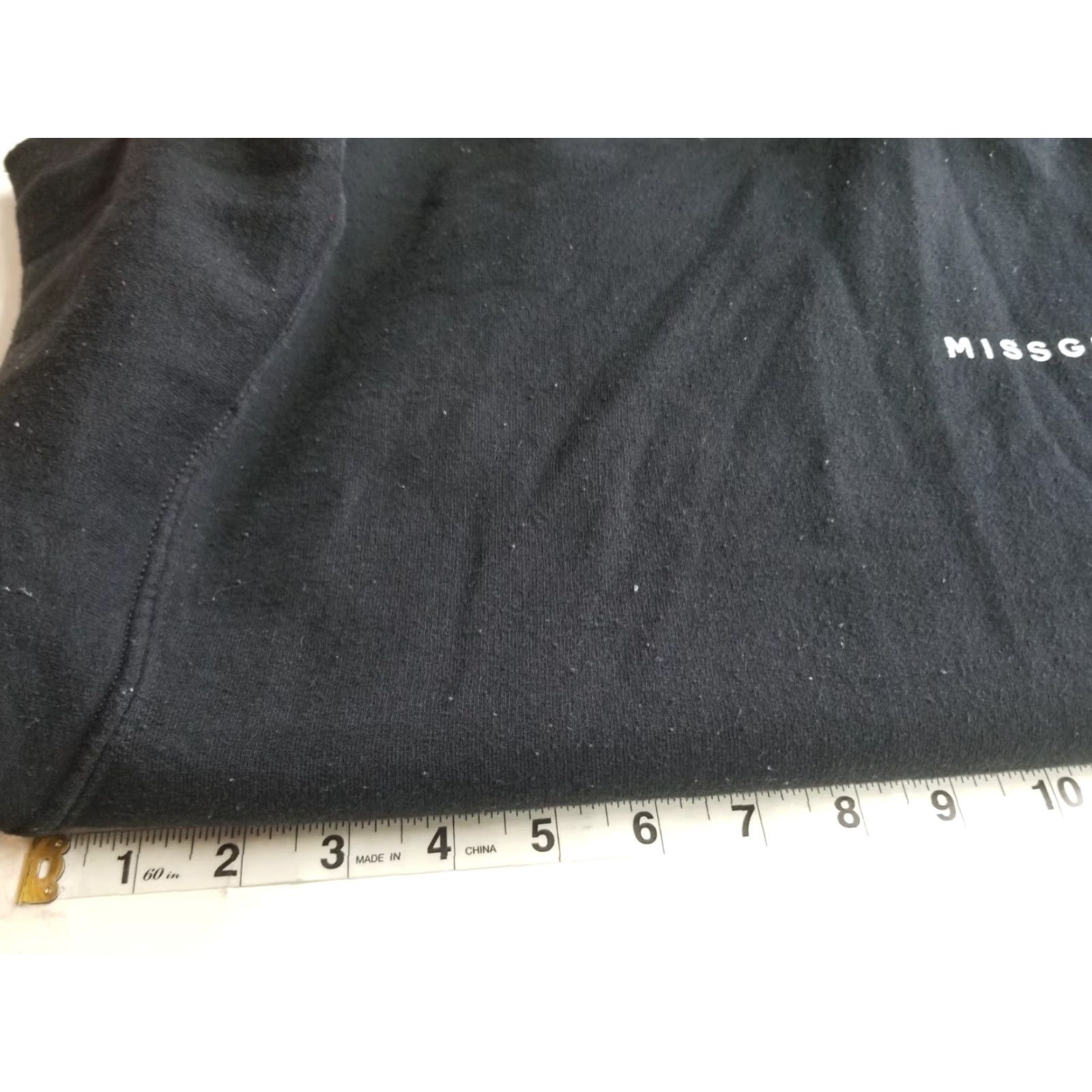Missguided Missguided Hoodie Mens Pullover Black Drawstring Zip 1/4 Hooded Size M Regular Logo Availability: N/A Size US M / EU 48-50 / 2 - 3 Thumbnail