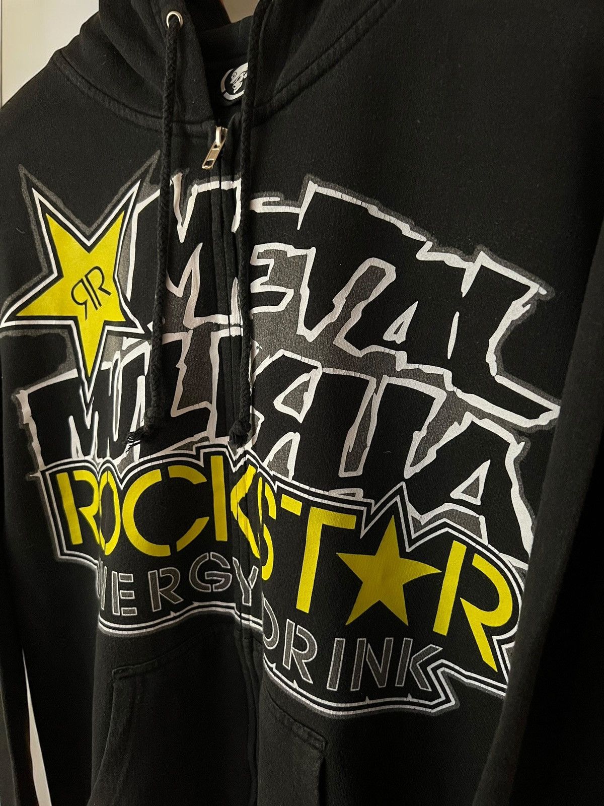 Band Tees × Metal Mulisha × Vintage METAL MULISHA ROCKSTAR ENERGY TOUR HOODIE VINTAGE 00s band Size US L / EU 52-54 / 3 - 2 Thumbnail
