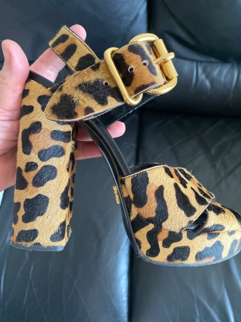 Prada Sandals Prada 38,5 fashion show Size US 8.5 / IT 38.5 - 4 Thumbnail