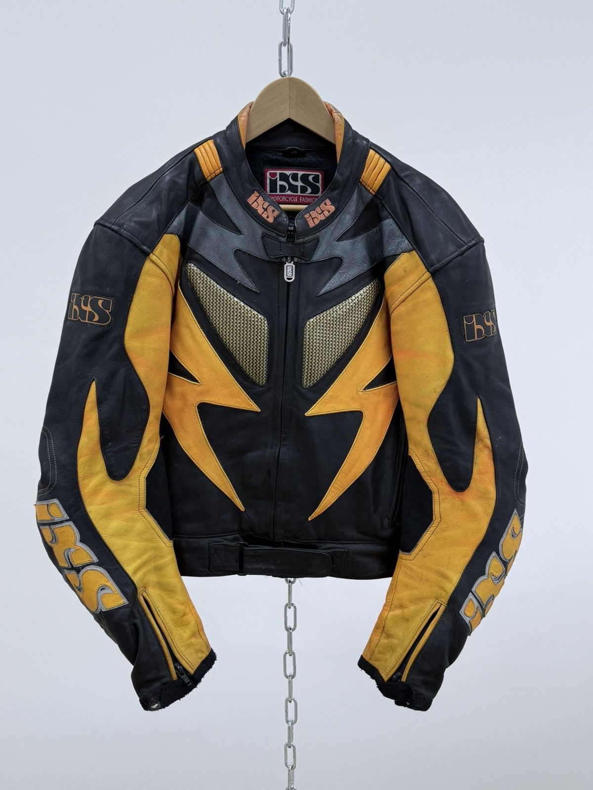 Yellow Dainese Valentino Rossi Jacket Dainese Leather Valentino