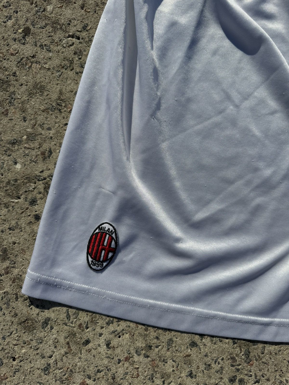 Lotto Sport × Vintage 1995/1996 AC Milan Football Shorts Size US 31 - 2 Thumbnail