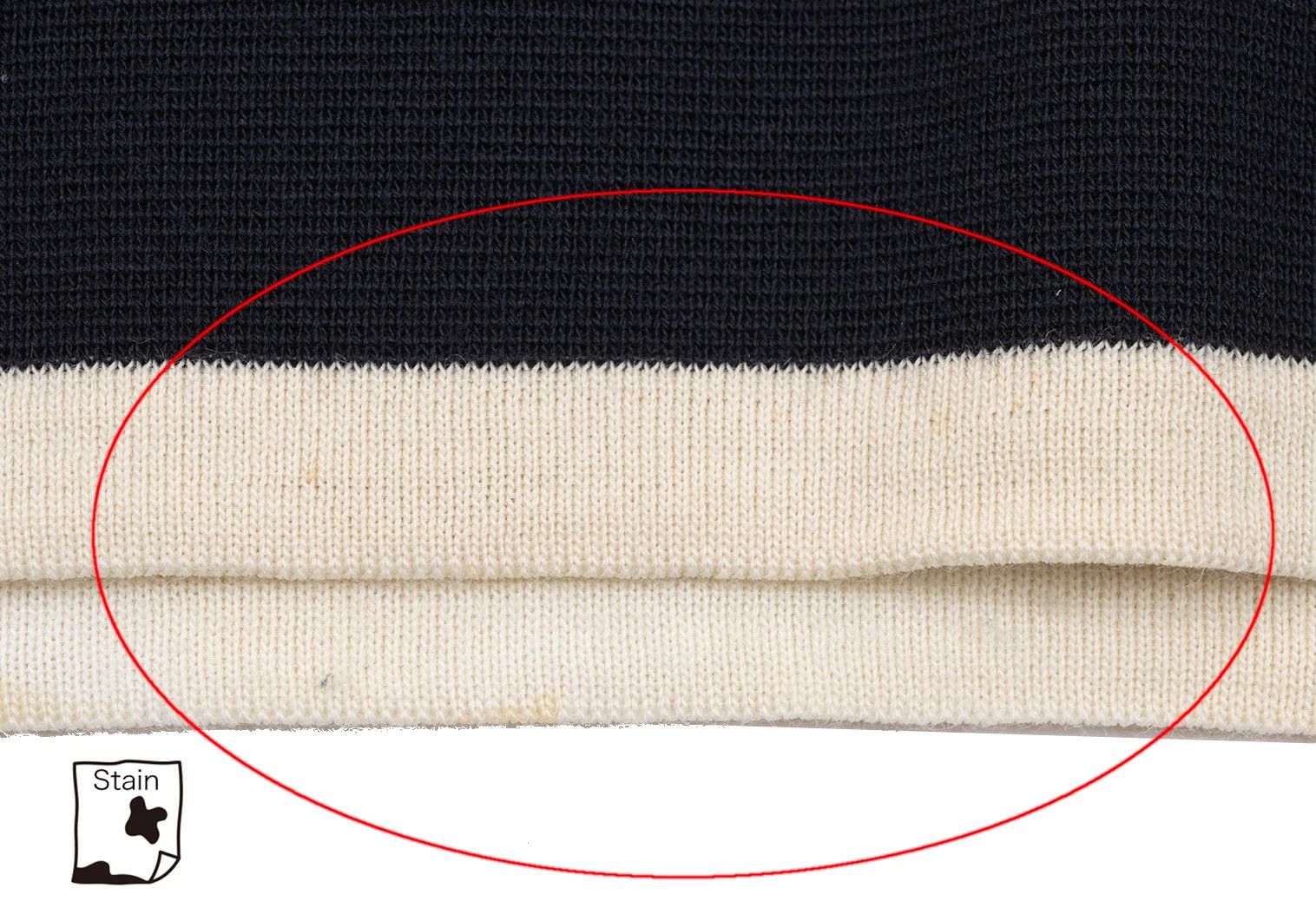 Yohji Yamamoto Yohji Yamamoto Bi-Color Line High Neck Knit Size US M / EU 48-50 / 2 - 10 Thumbnail