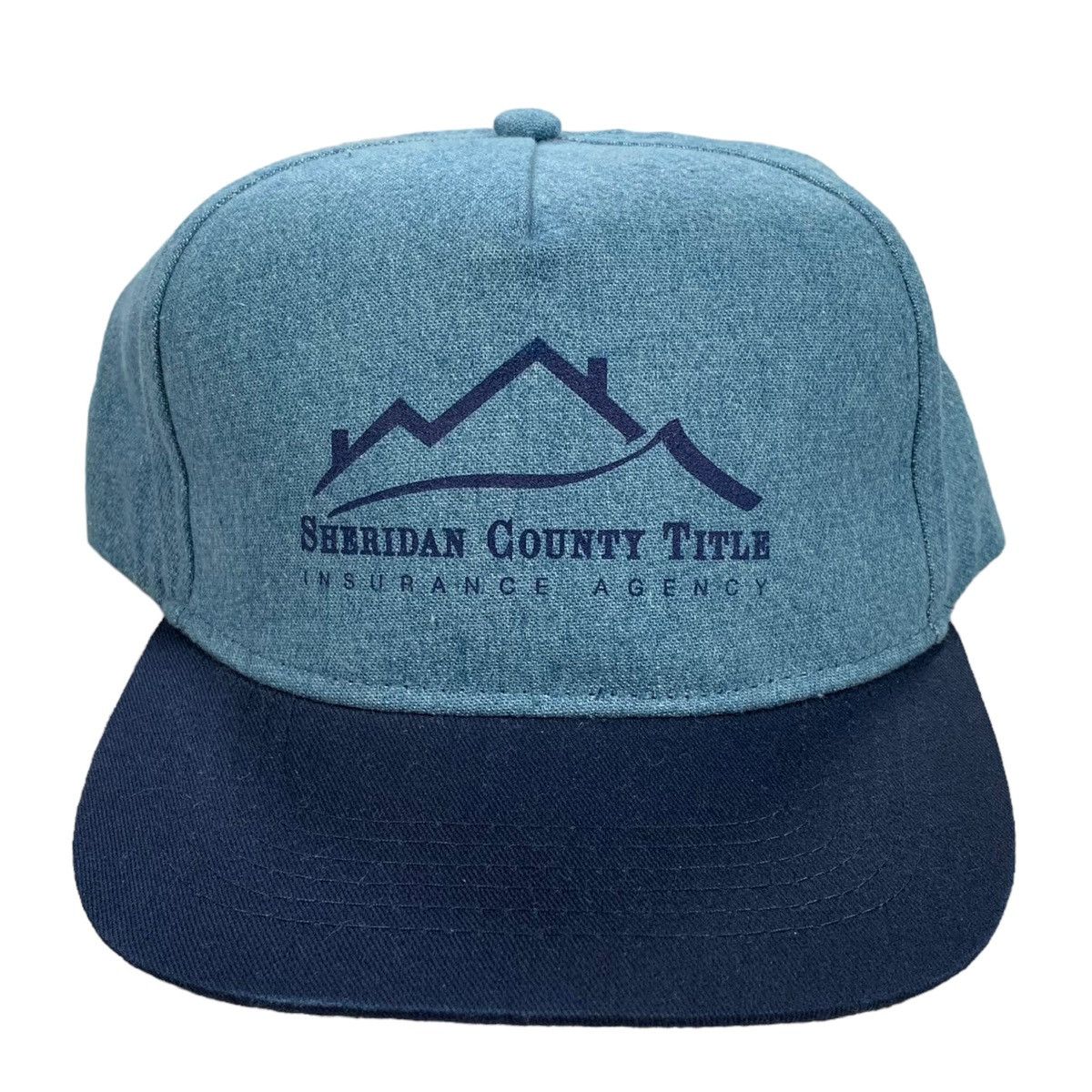Vintage Vintage Sheridan Wyoming County Title Insurance Agency Hat Size ONE SIZE - 1 Thumbnail