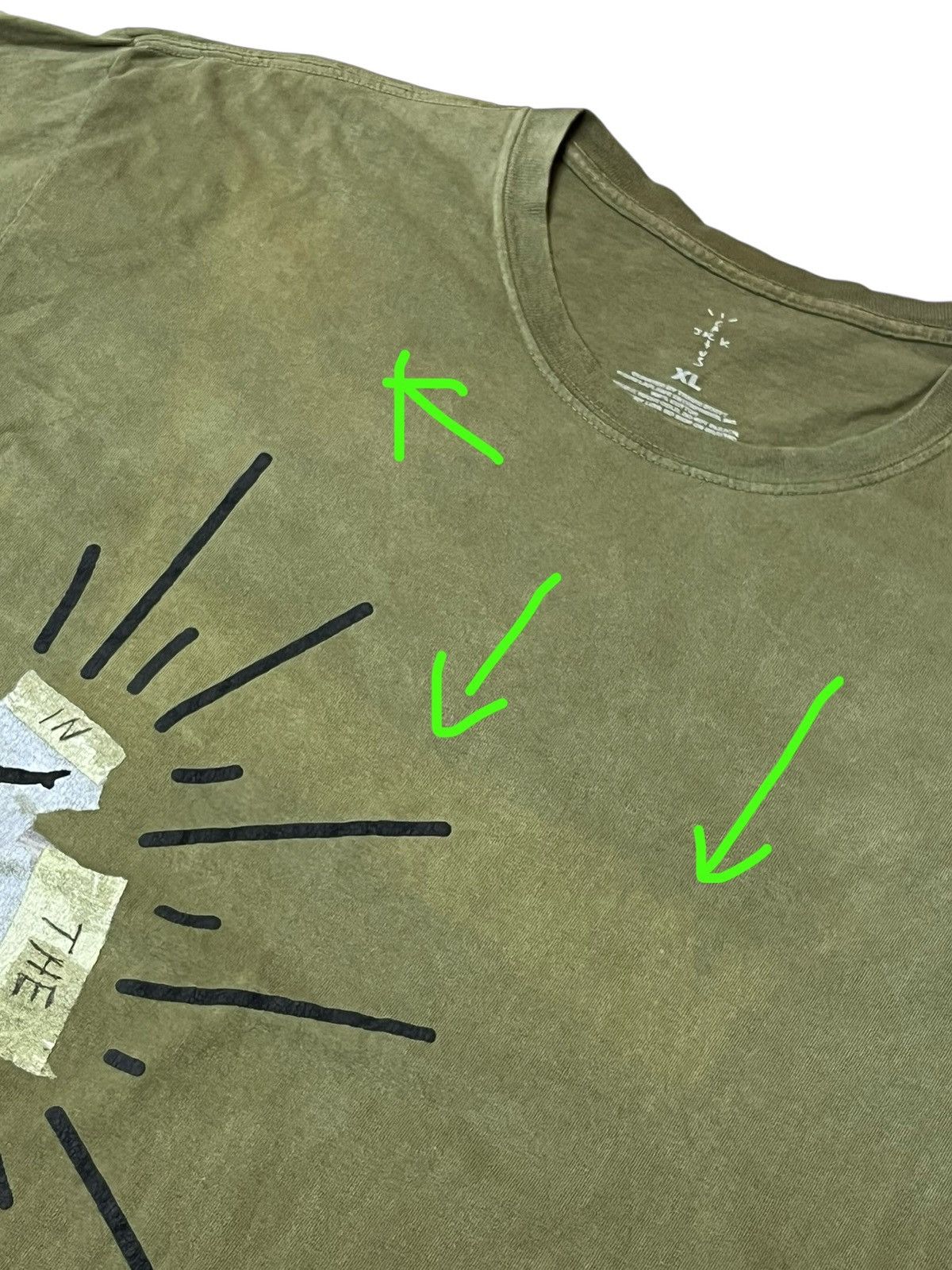 Cactus Plant Flea Market × Travis Scott TRAVIS SCOTT cactus jack highest in the room faded t shirt Size US XL / EU 56 / 4 - 12 Thumbnail