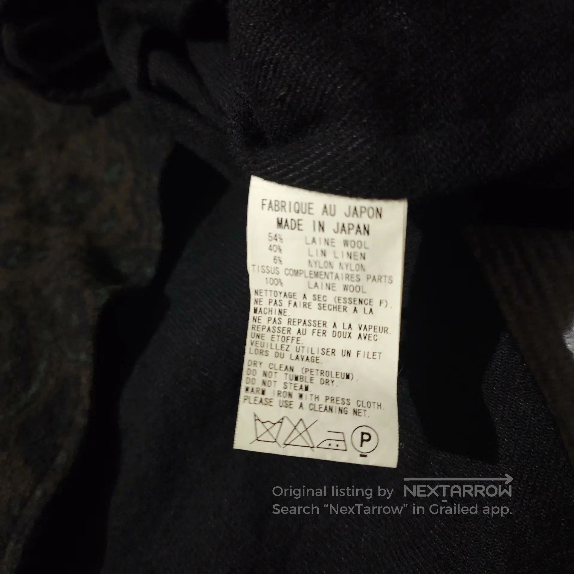 Yohji Yamamoto Yohji Yamamoto Y's Wool Tailcoat Blazer. Size US M / EU 48-50 / 2 - 7 Thumbnail