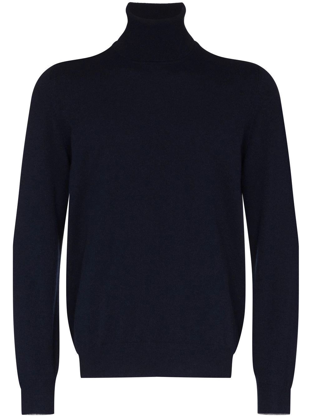 Brunello Cucinelli Cashmere Turtle-Neck Size US XL / EU 56 / 4 - 1 Thumbnail