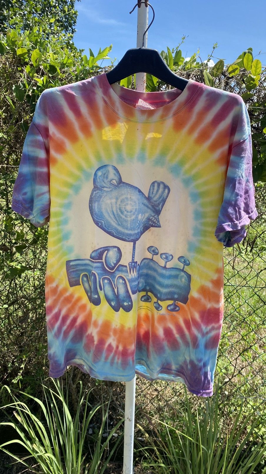 Band Tees Woodstock Festival 1999 Tie Dye T Shirt Size US M / EU 48-50 / 2 - 1 Thumbnail