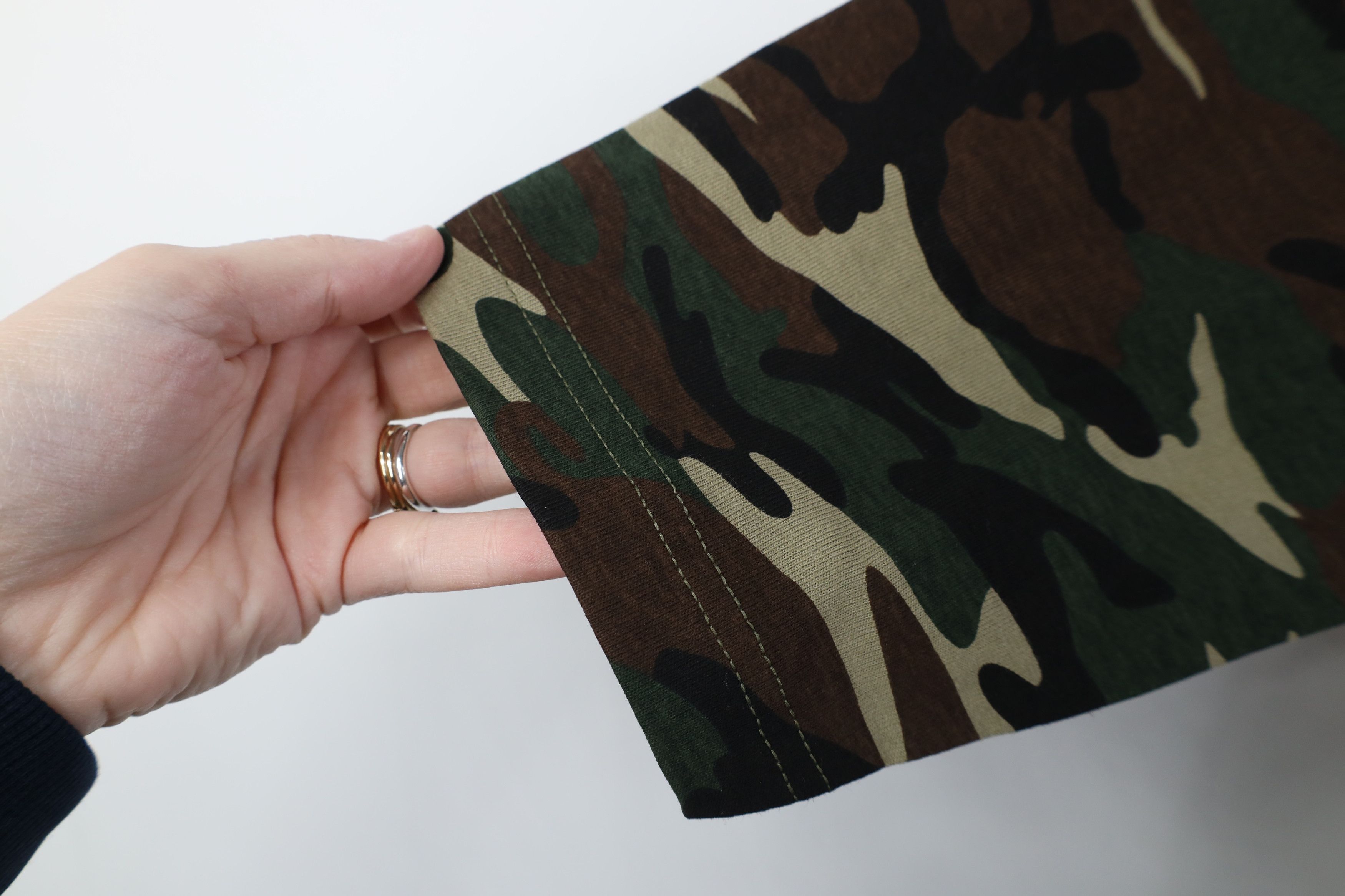 Vintage Vintage 90s Y2K Jeep Motor Co Camouflage Baseball T-Shirt Size US S / EU 44-46 / 1 - 6 Thumbnail