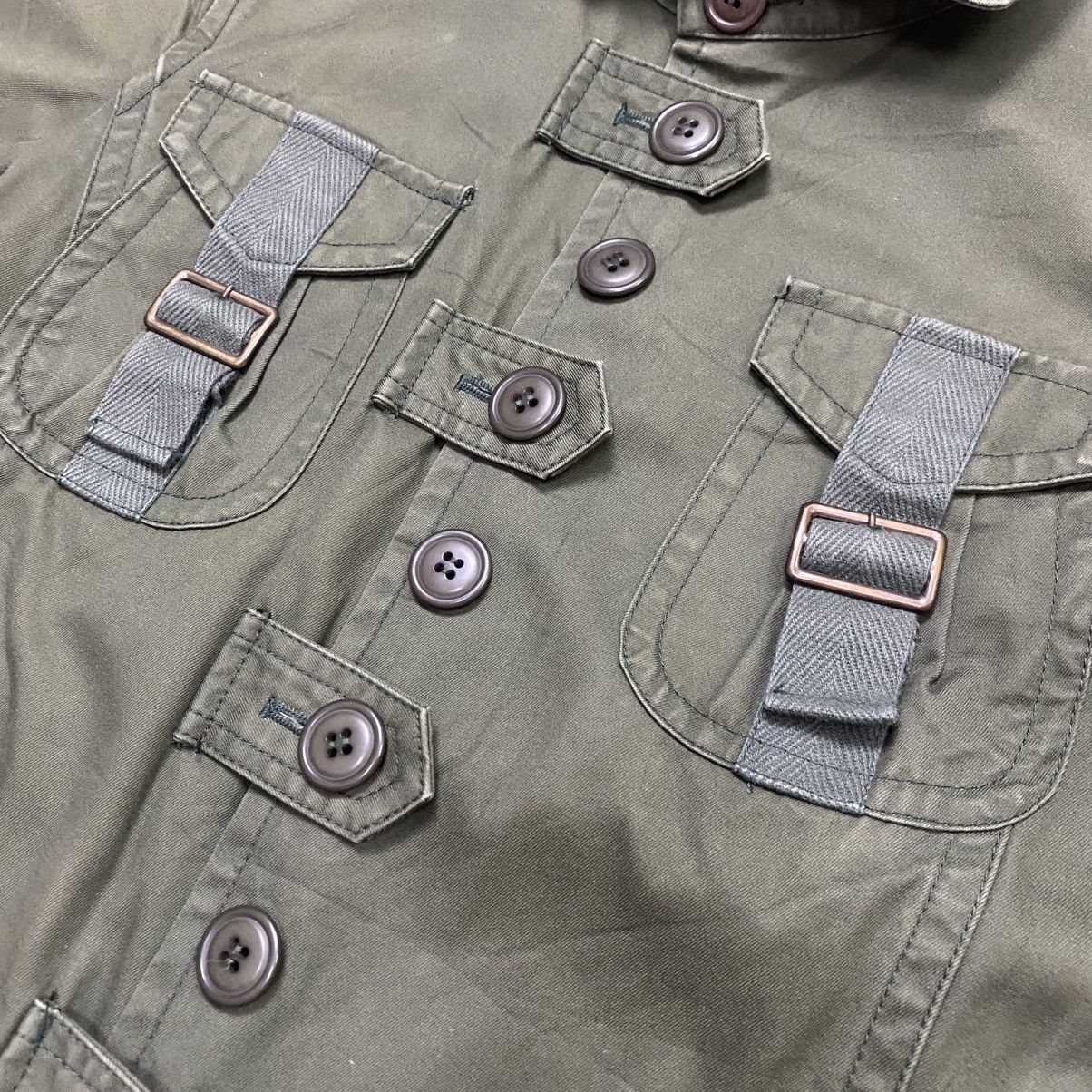 Issey Miyake × Japanese Brand Issey Miyake Sunaokuwahara bondage jacket coat Size M / US 6-8 / IT 42-44 - 8 Thumbnail