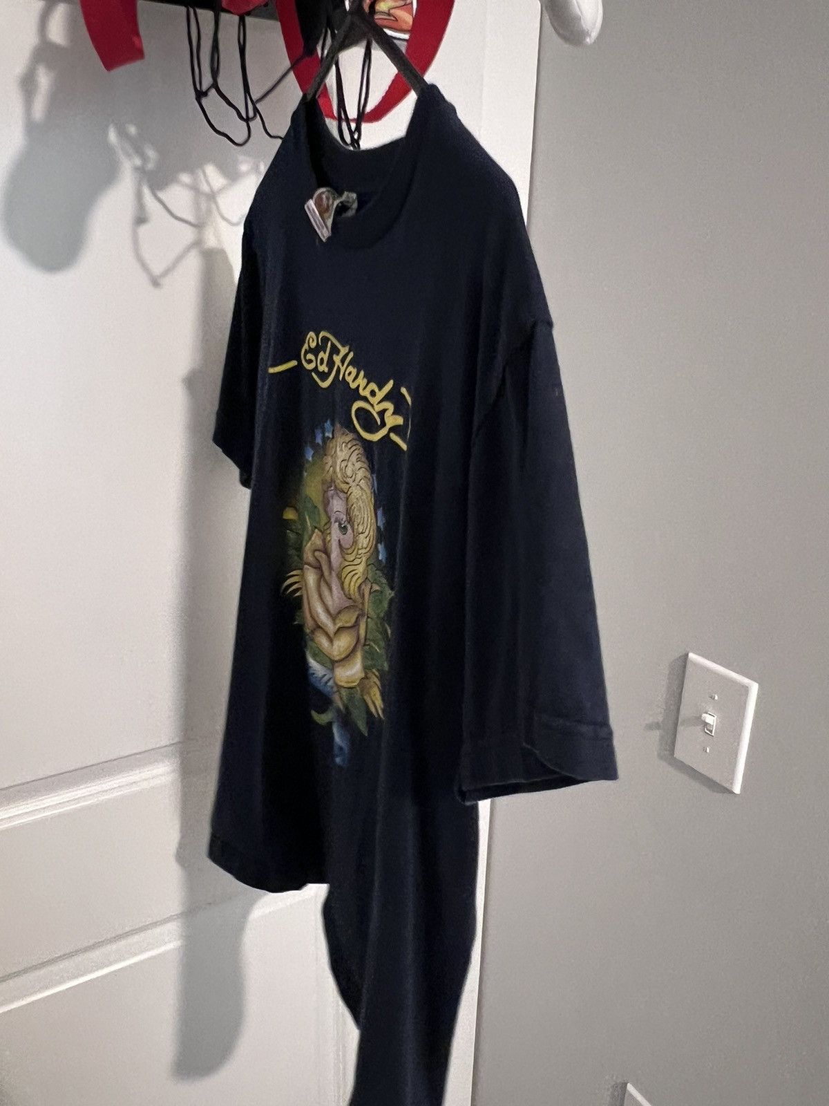 Ed Hardy × Vintage Ed Hardy “Hollywood” T Shirt Size US L / EU 52-54 / 3 - 4 Thumbnail
