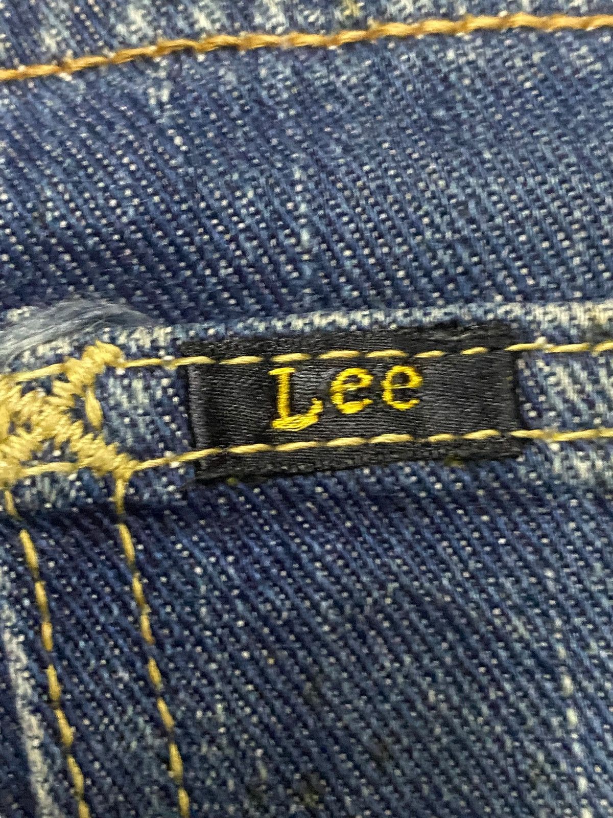 Lee Lee Japan Half Selvedge Blue Wash Distressed Jeans Size US 28 / EU 44 - 13 Thumbnail