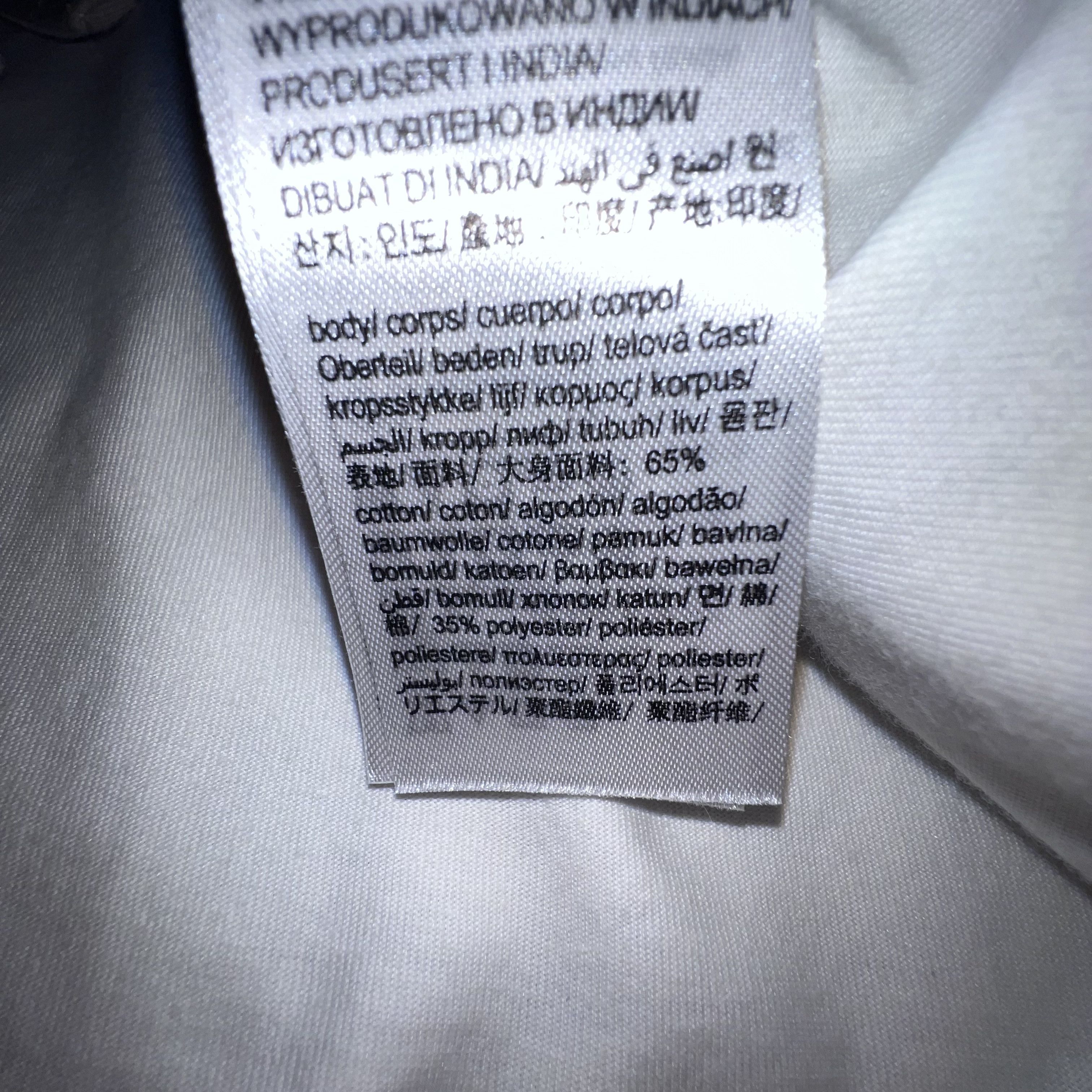Calvin Klein Calvin Klein Cream/Tan Colorblock Short Sleeve Polo - XXL Size US XXL / EU 58 / 5 - 8 Thumbnail