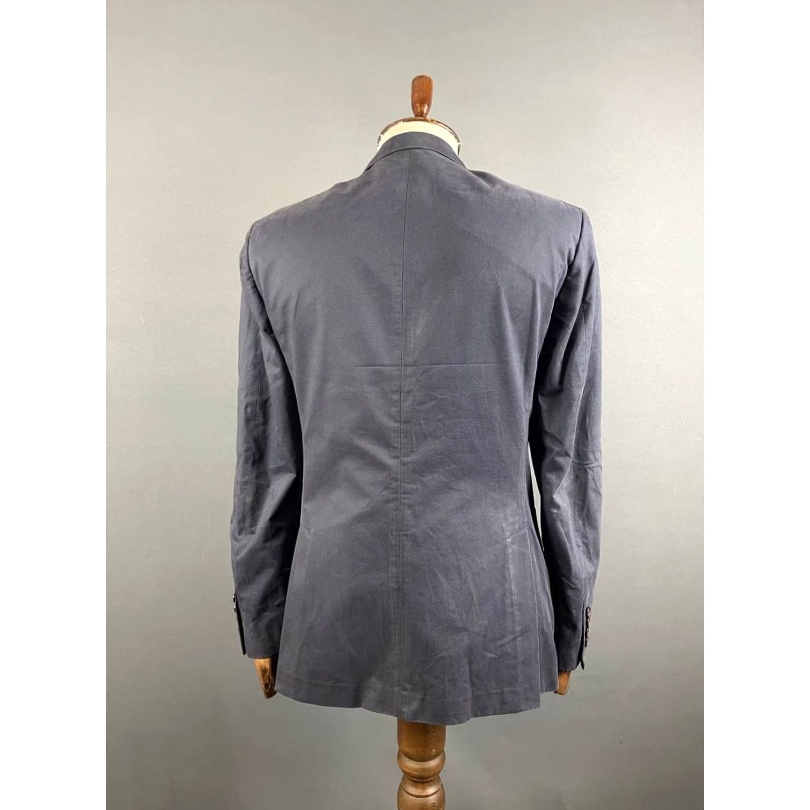 Polo Ralph Lauren Polo Ralph Lauren Womens Blazer Jacket Size 40 Blue Cotton Long Sleeve Button Size S / US 4 / IT 40 - 2 Thumbnail