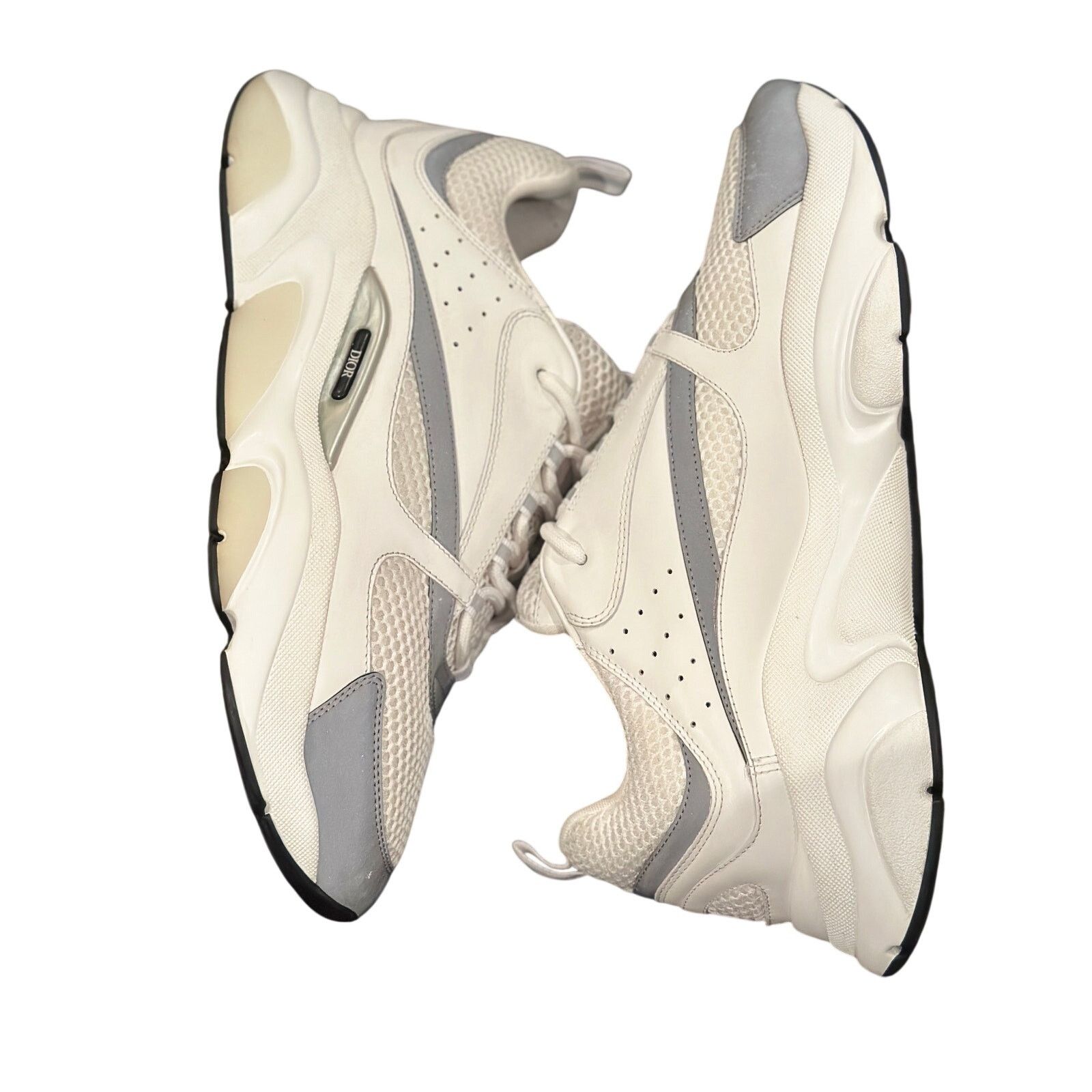 Dior Size 14 - Dior B22 White Sneakers Size US 14 / EU 47 - 2 Thumbnail