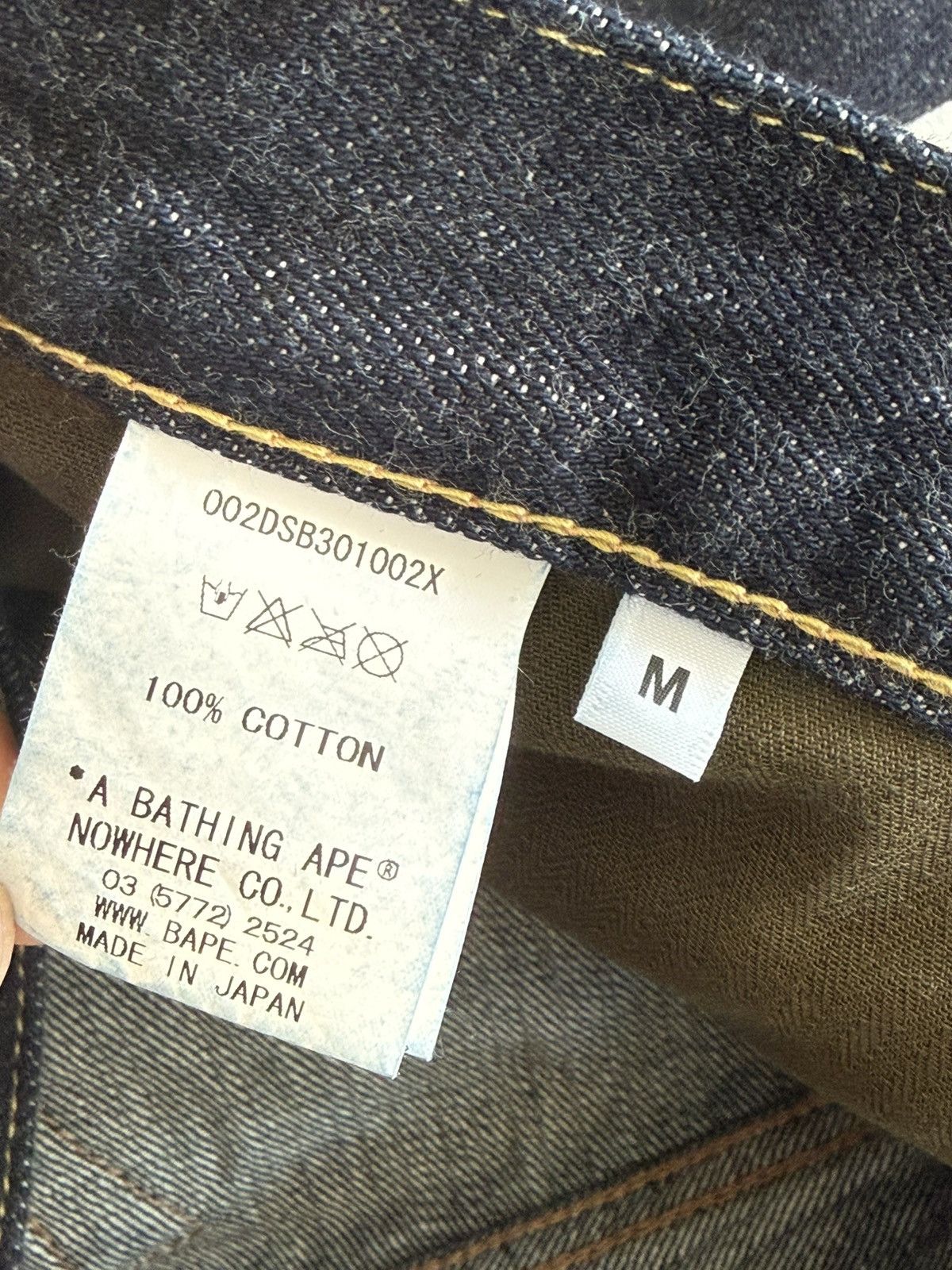Bape Bape Denim Shorts Size US 30 / EU 46 - 3 Thumbnail