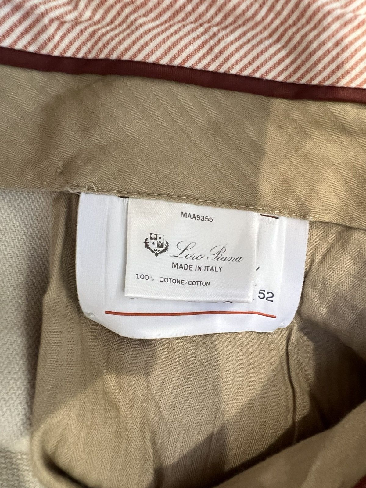 Loro Piana Loro piana cotton trousers Size US 35 - 3 Thumbnail