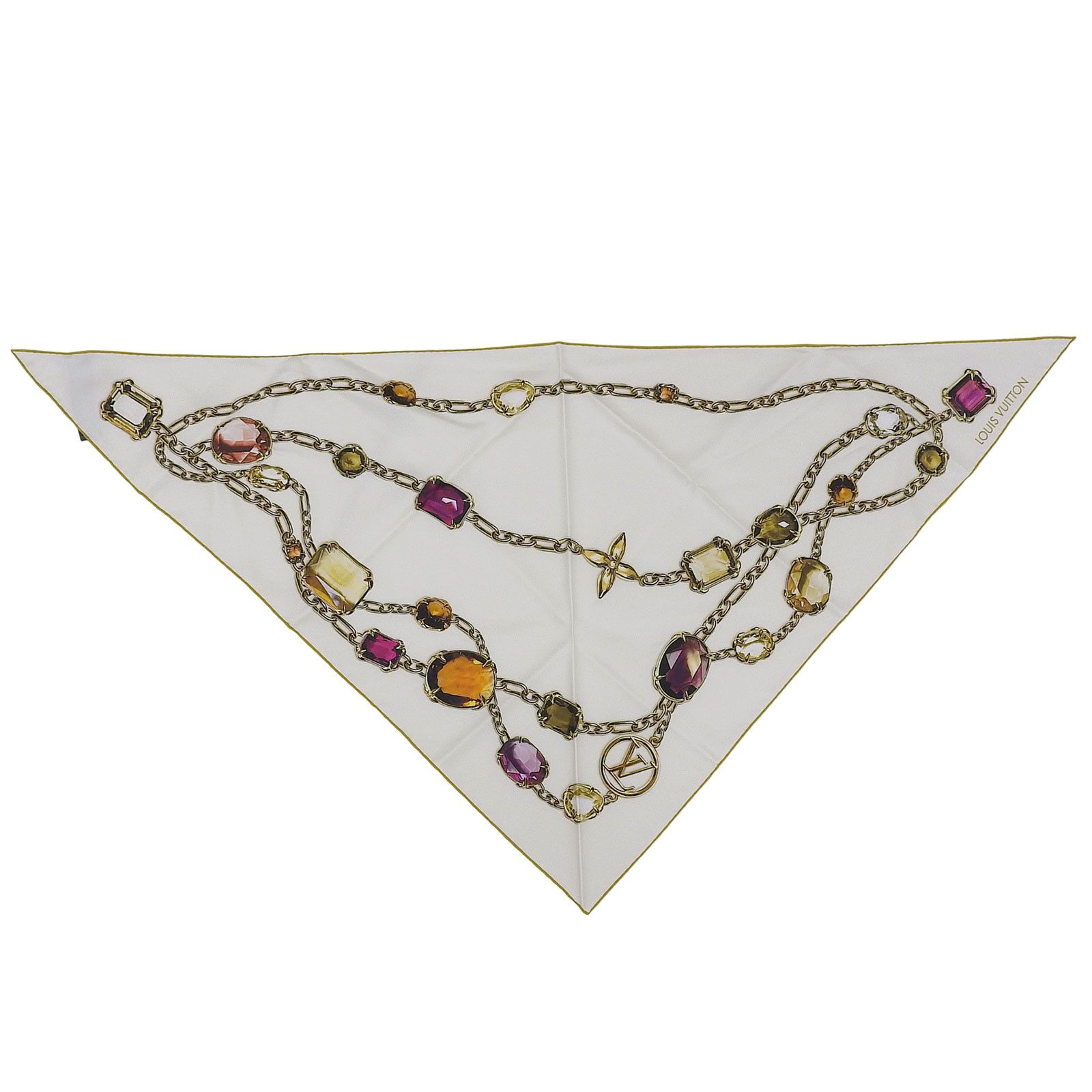 Louis Vuitton Louis Vuitton Louis Vuitton Heirloom Silk Scarf Textile Scarf M96694 DUTY FREE for USA Size ONE SIZE - 1 Thumbnail