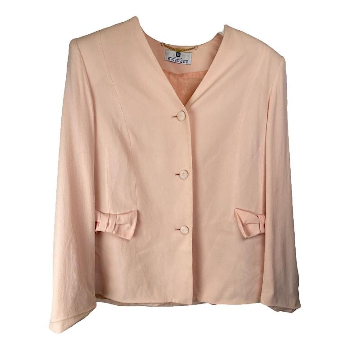 Givenchy Pink Viscose Coat Size XL / US 12-14 / IT 48-50 - 1 Thumbnail
