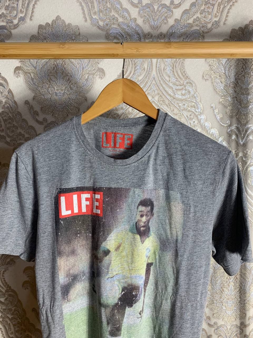 Vintage VERY RARE PELE BRAZIL LEGEND SOCCER JERSEY T-SHIRT Y2K 90s Size US S / EU 44-46 / 1 - 2 Thumbnail