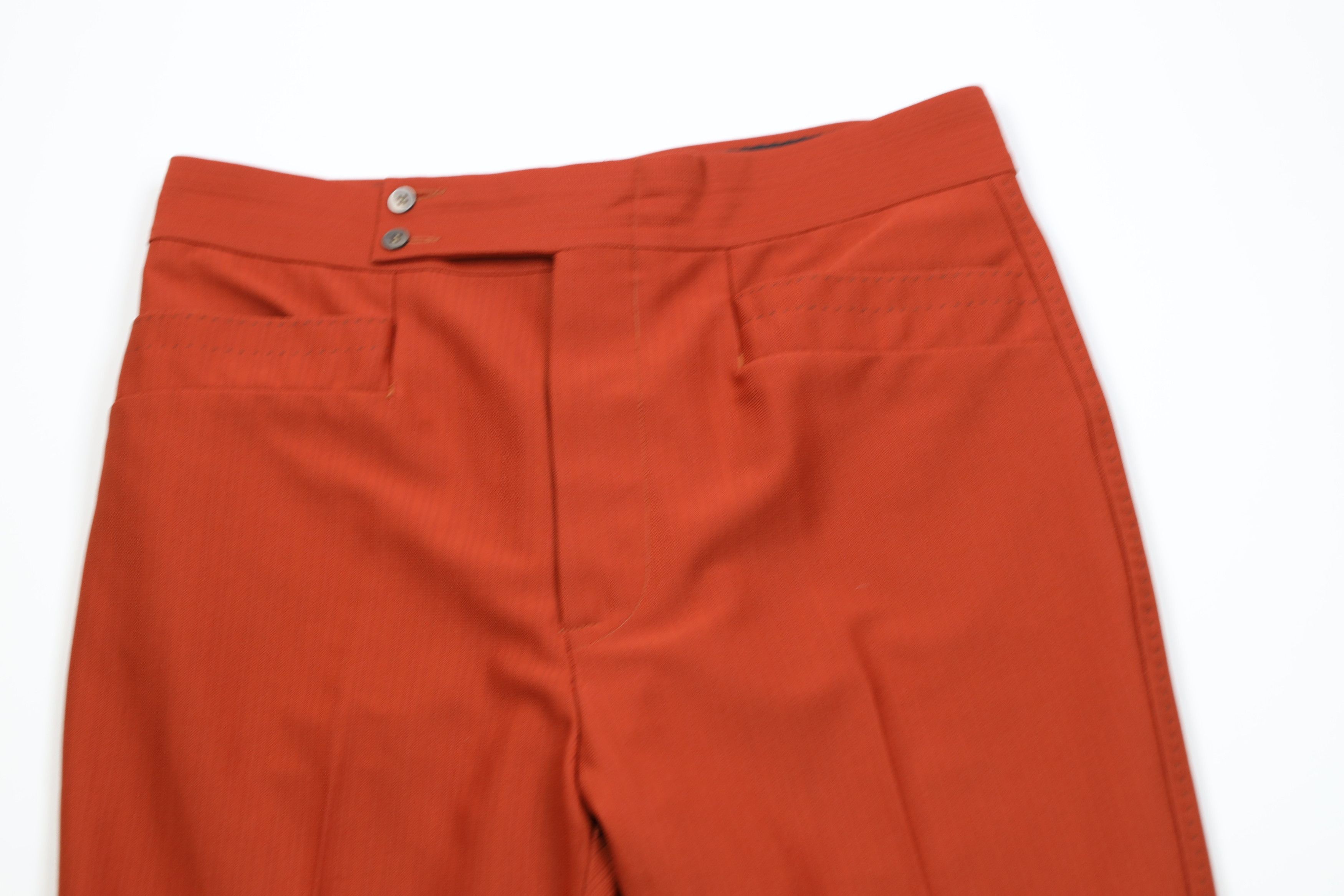 Vintage Vintage 60s Rockabilly Striped Knit Bell Bottoms Pants USA Size US 34 / EU 50 - 2 Thumbnail