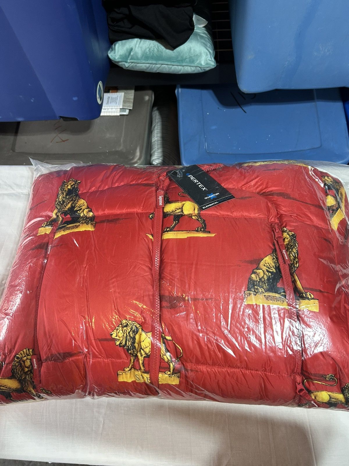 Supreme Featherweight Down Jacket | Grailed