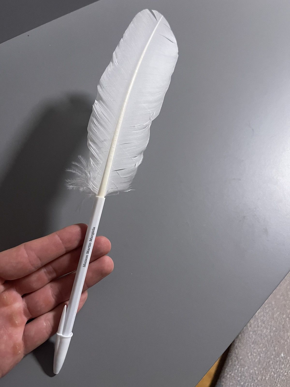 Maison Margiela Margiela Ostrich Feather Pencil | Grailed