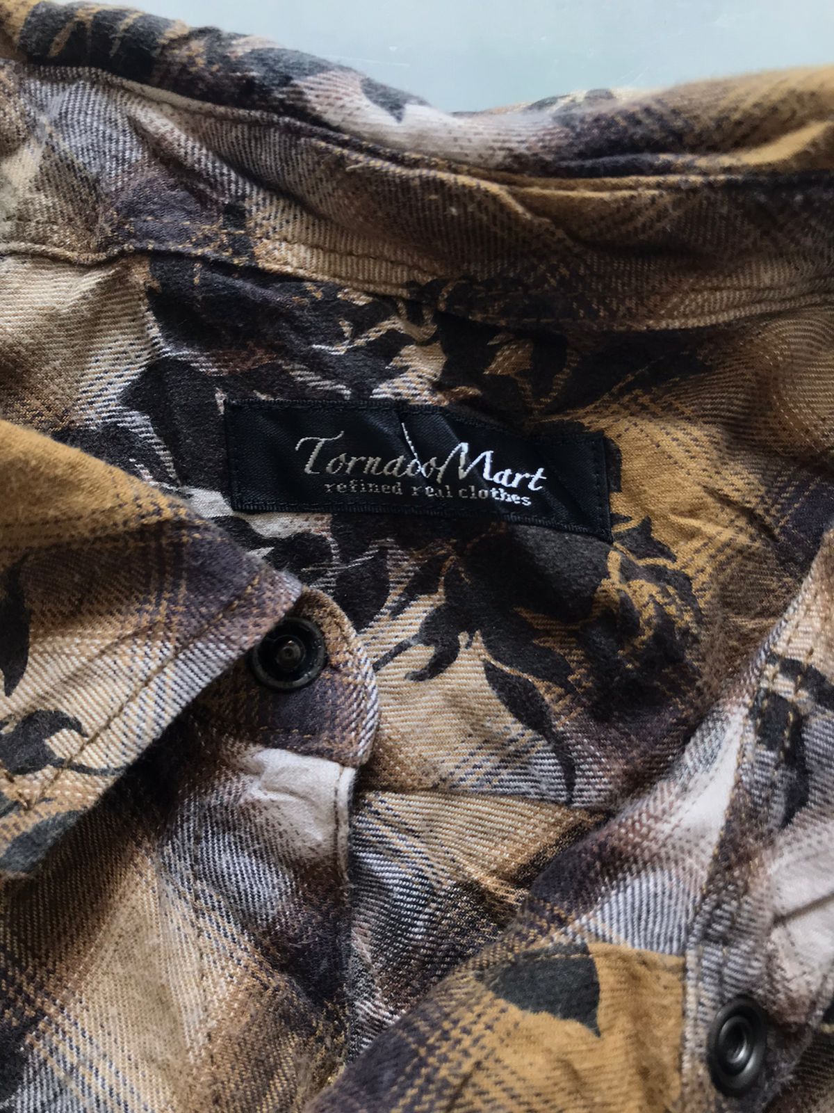 Tornado Mart Tornado Mart Flanel Flowers Size US L / EU 52-54 / 3 - 4 Thumbnail