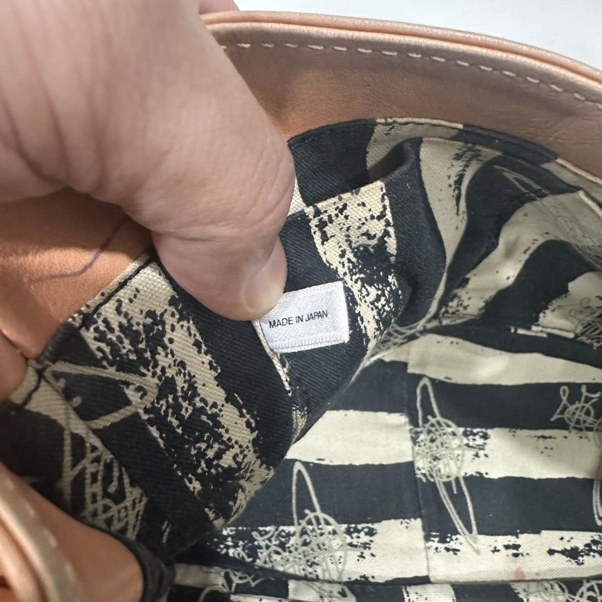 Vivienne Westwood ‼️YES‼️ BUG LOGO VIVIENNE WESTWOOD LEATHER CROSSBODY SLING BAG Size ONE SIZE - 15 Thumbnail