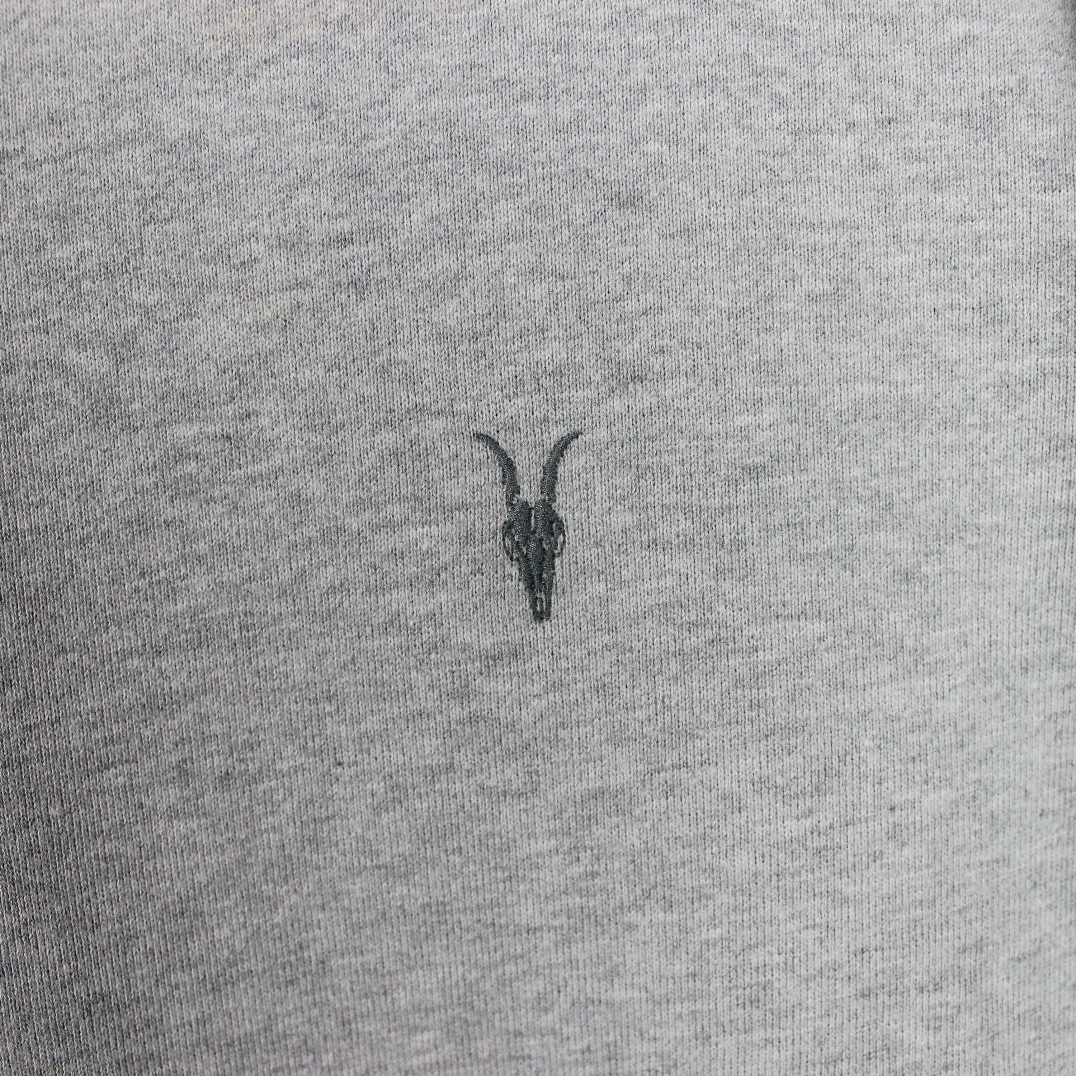 Allsaints Allsaints raven crew sweatshirt men L gray cotton Size US L / EU 52-54 / 3 - 5 Thumbnail