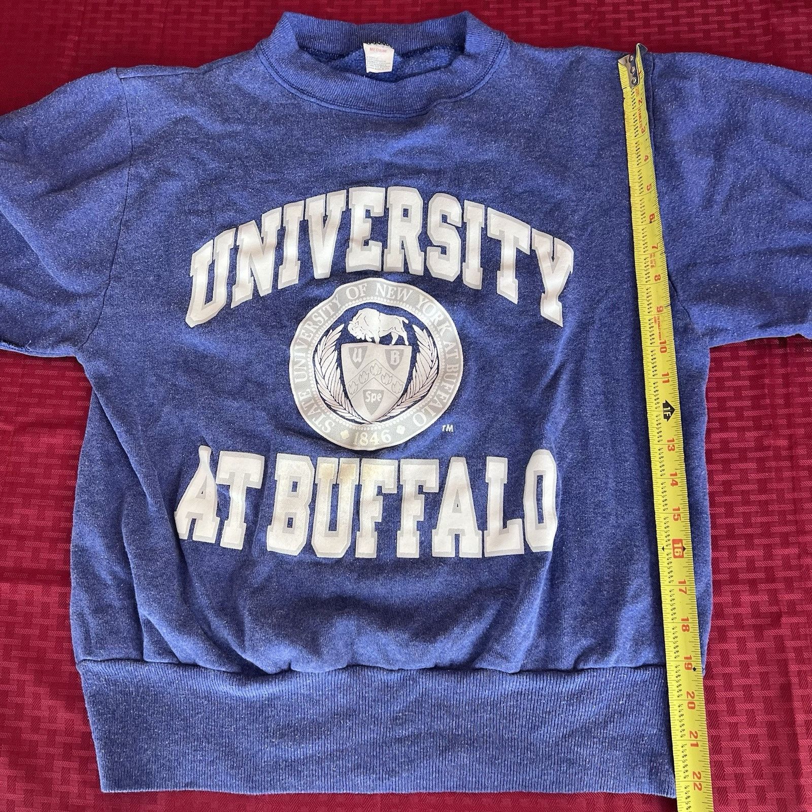 Champion Vintage 80s Champion University Of New York at Buffalo Size US M / EU 48-50 / 2 - 4 Thumbnail
