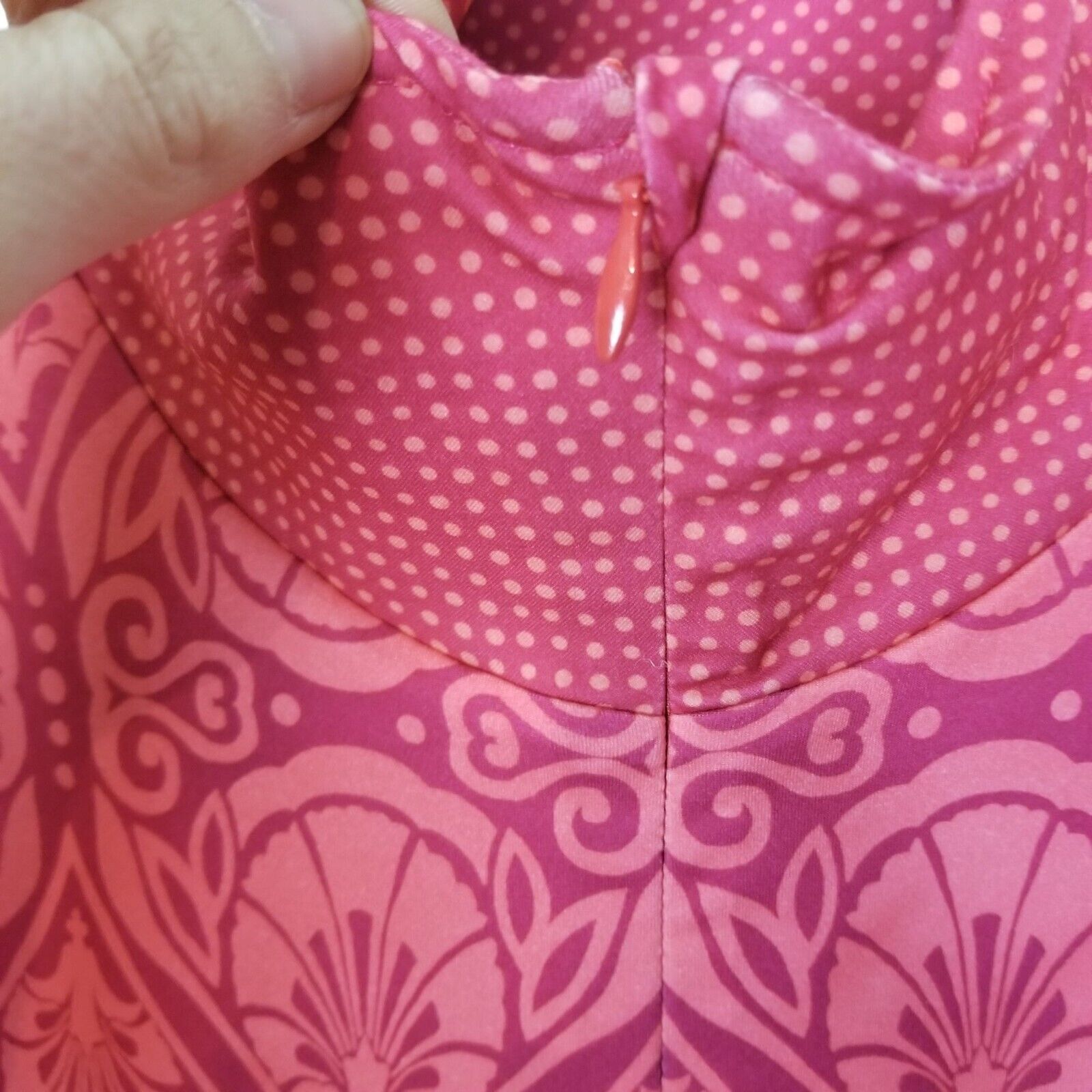 Prana Prana Womens Tatiana Dress Size M Floral Stretch Mock Neck Size M / US 6-8 / IT 42-44 - 6 Thumbnail