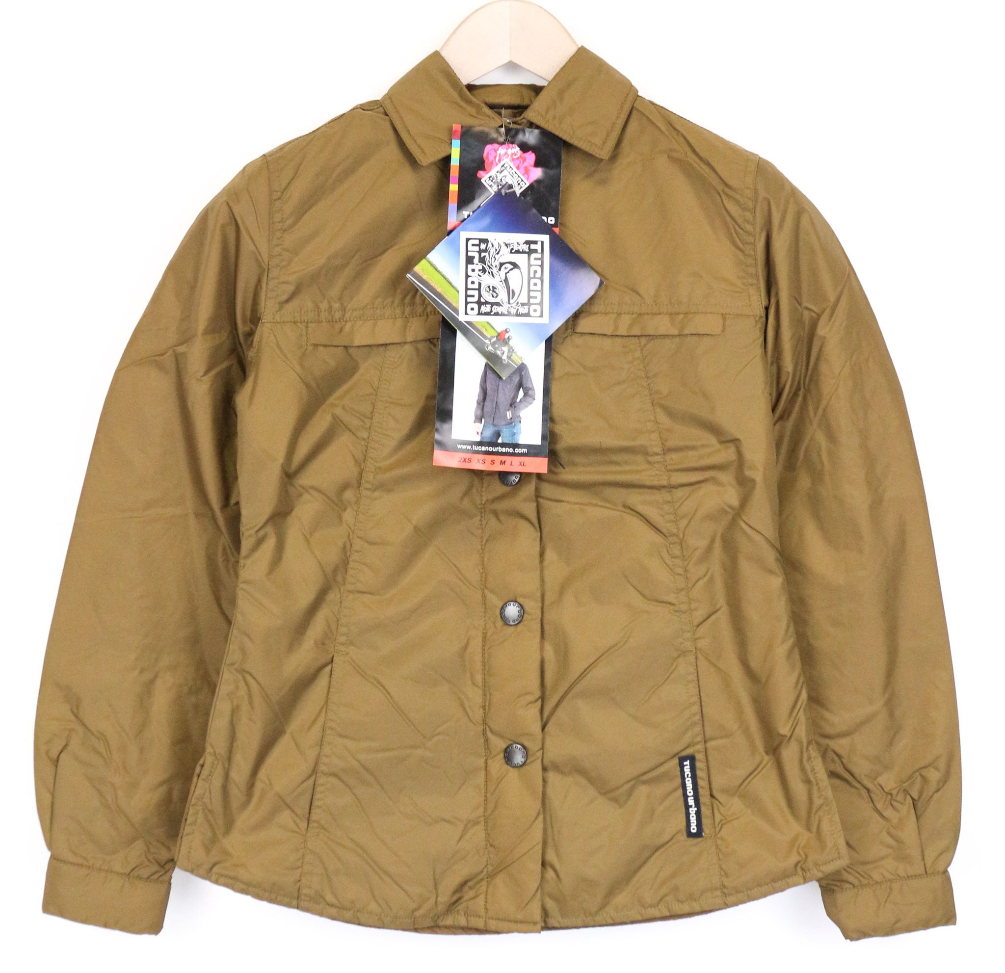 Other LORI S Brown Windproof Zip Moto Jacket 75856 Size S / US 4 / IT 40 - 1 Thumbnail