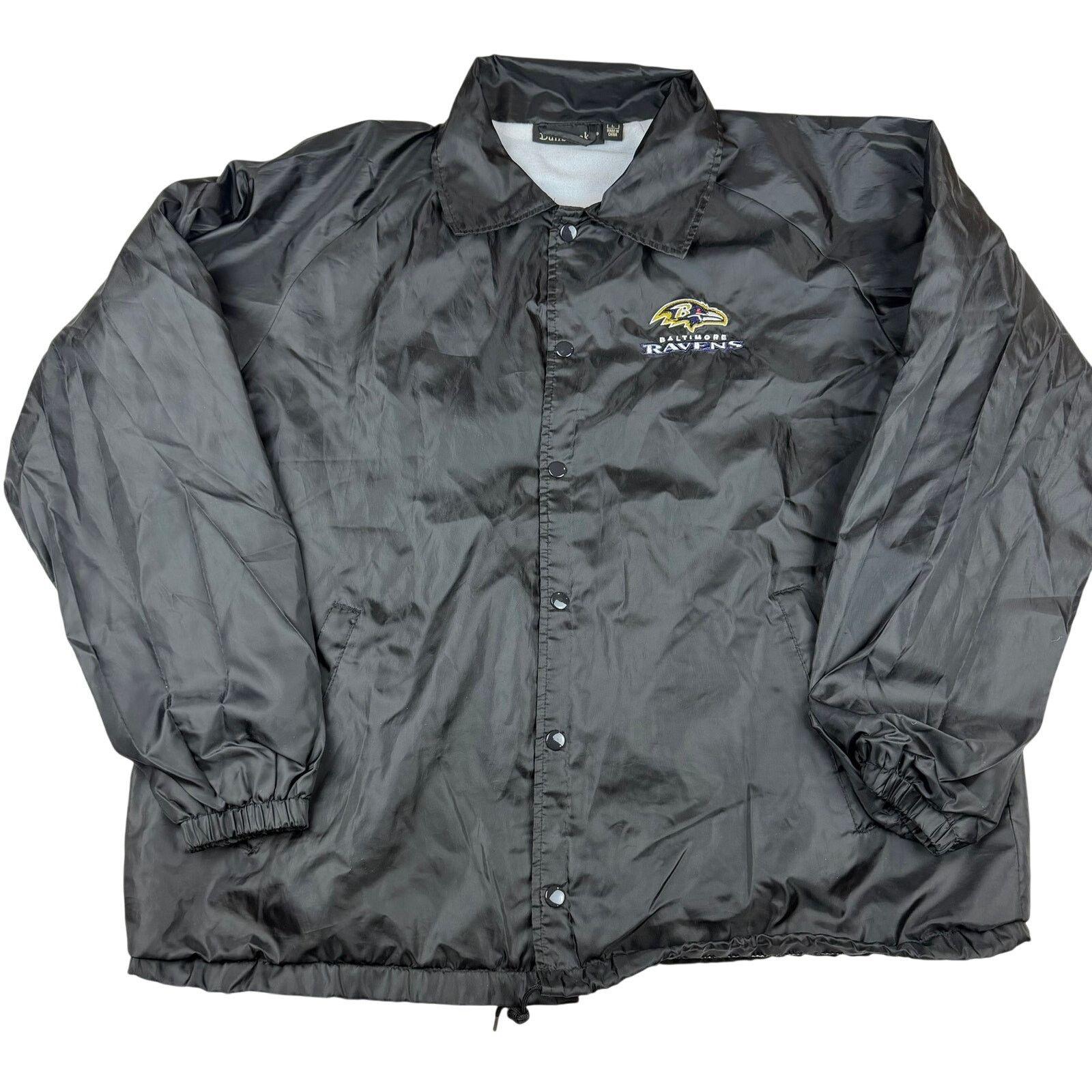 Dunbrooke Baltimore Ravens Windbreaker Coaches Jacket Size L Size US L / EU 52-54 / 3 - 1 Thumbnail