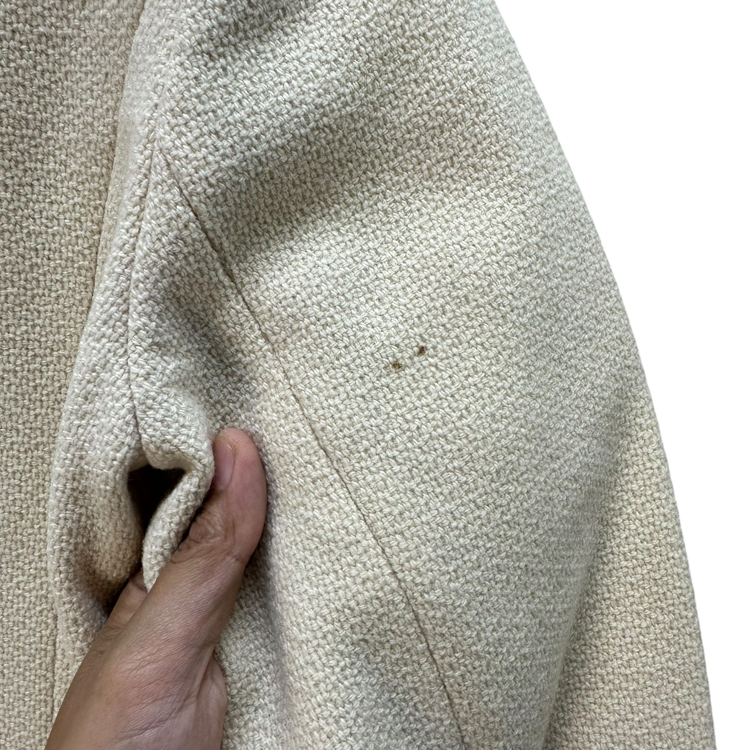 Japanese Brand IENA Fur Shawl Overcoat Long Coat #A68-1632 Size S / US 4 / IT 40 - 15 Thumbnail