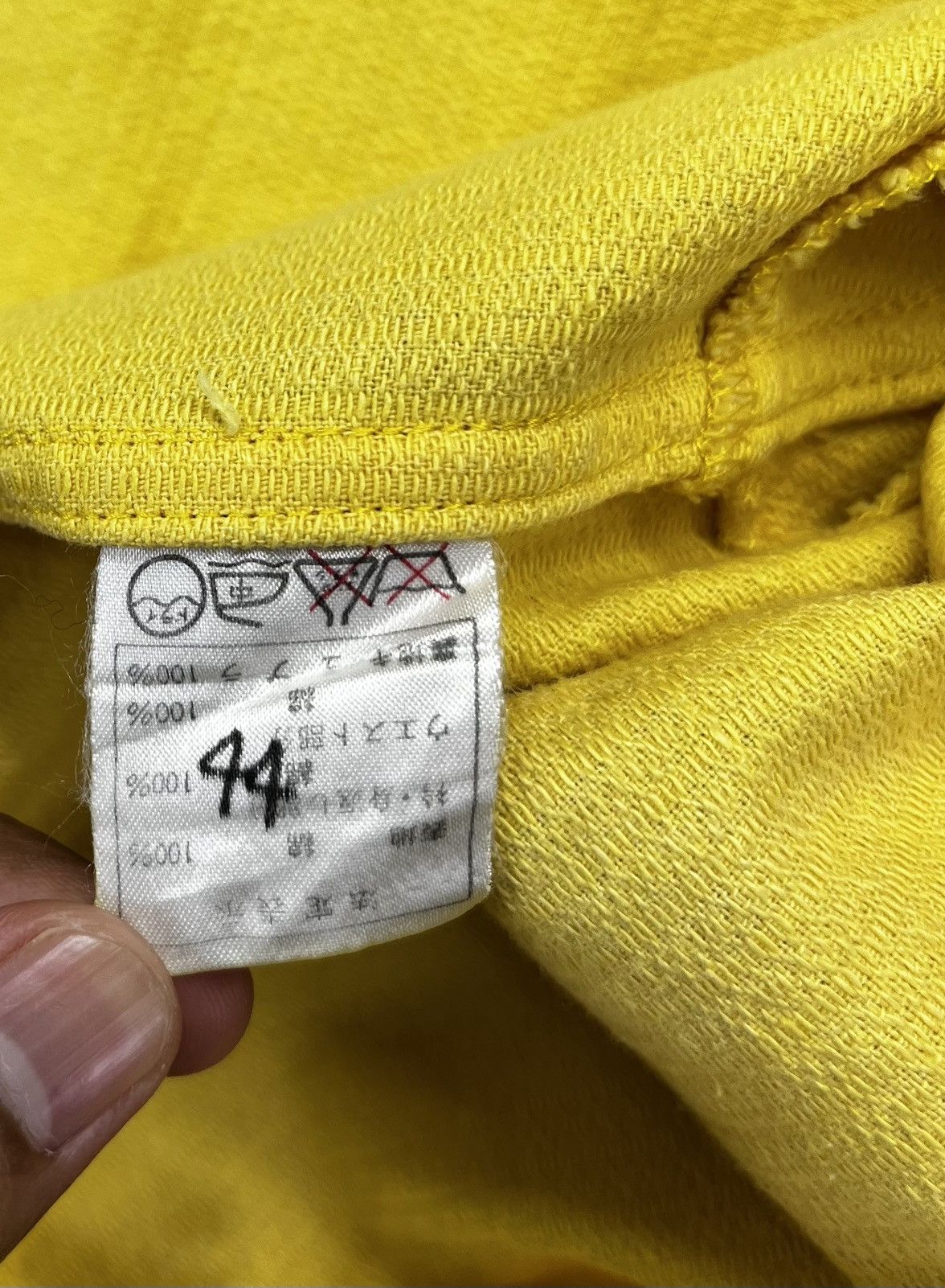 Christian Dior Monsieur Vintage 90s Christian Dior Monsieur Sport Yellow Jacket Size M / US 6-8 / IT 42-44 - 8 Thumbnail