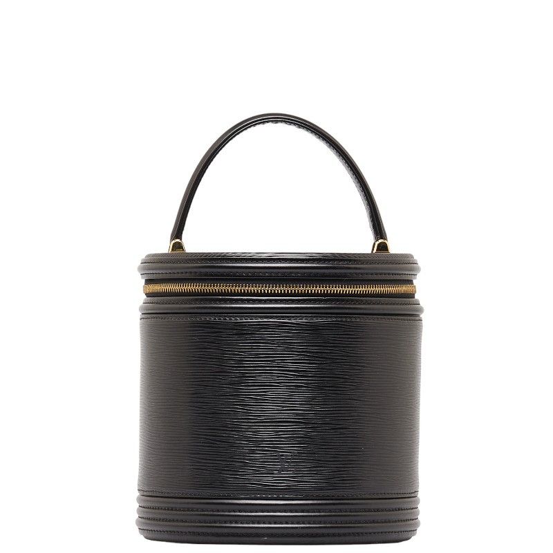 image of Louis Vuitton Epi Cannes Vanity Case in Black, Women's
