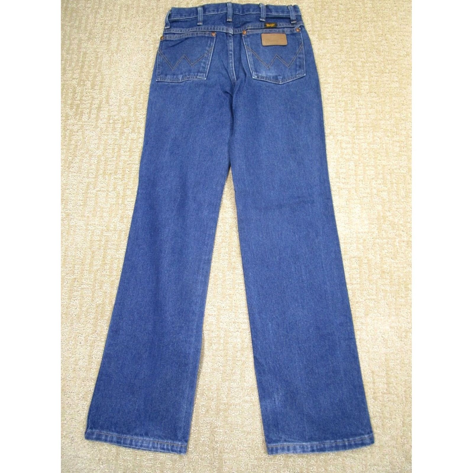 Wrangler Wrangler Jeans Men 28x32 Blue Cowboy Cut Slim Fit Western Pants Dark Wash Rodeo Jeans Mens Slim Size US 28 / EU 44 - 3 Thumbnail
