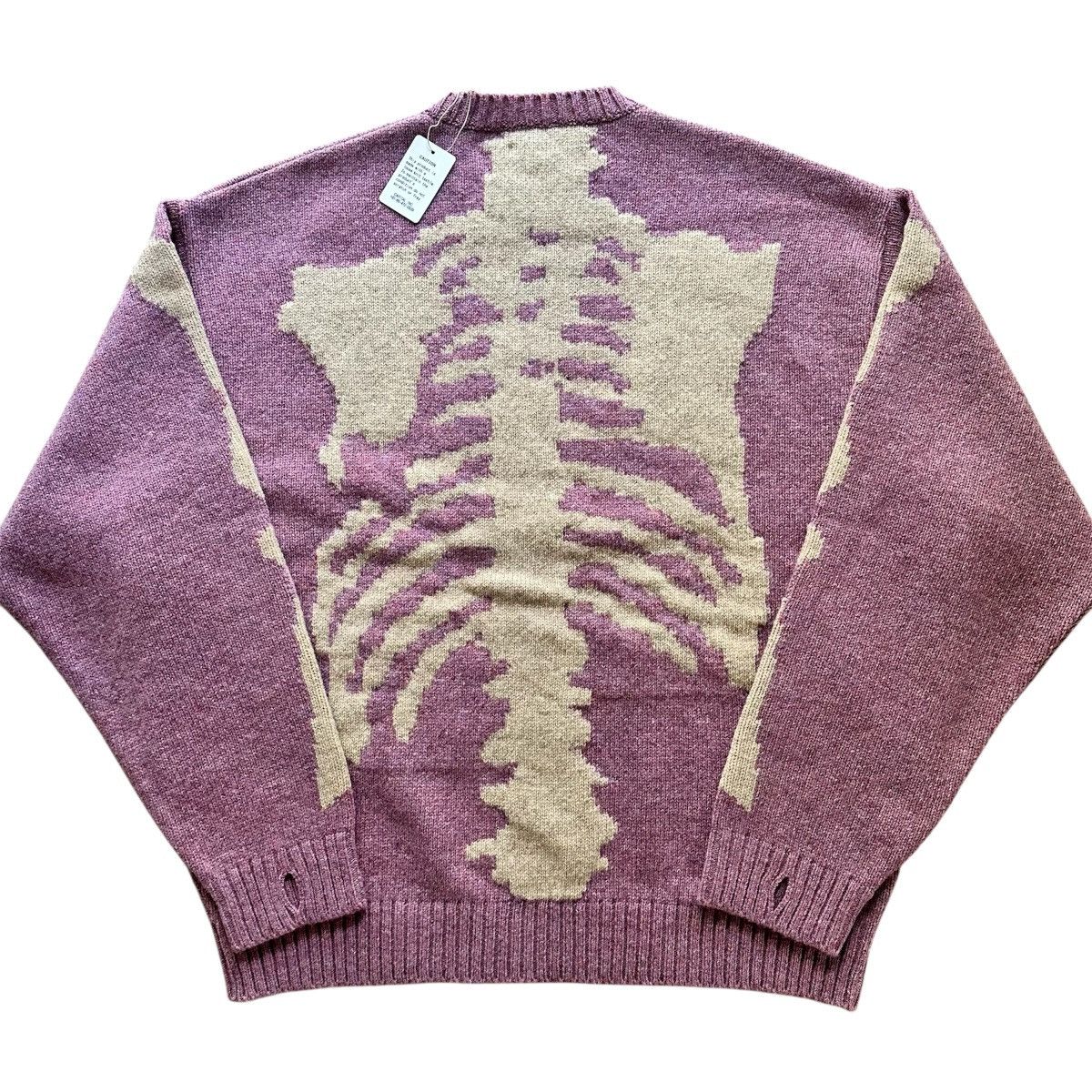 Kapital KAPITAL 5G Wool BONE Crew Sweater Size US S / EU 44-46 / 1 - 1 Thumbnail