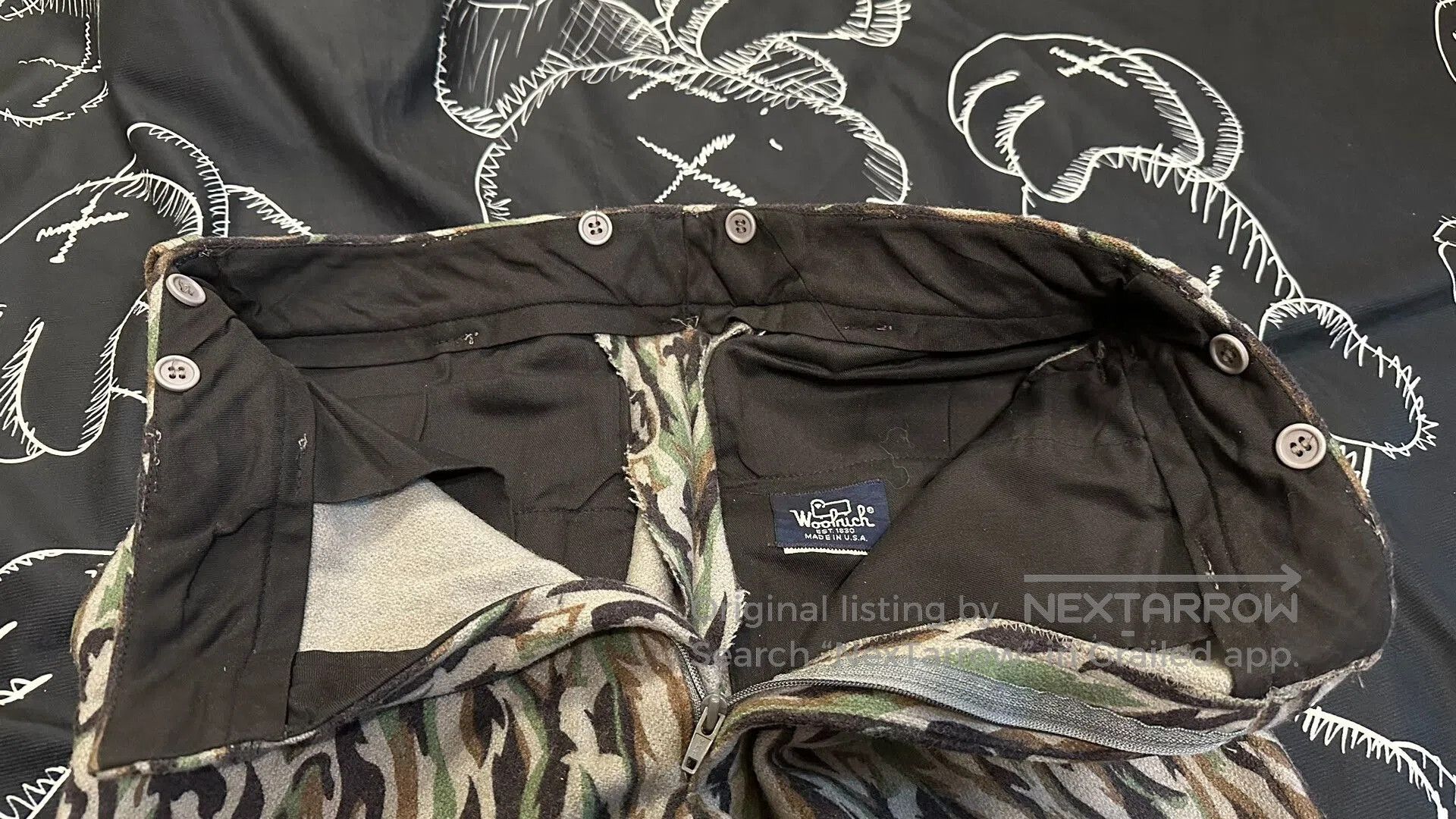 Woolrich Woolen Mills Vintage Woolrich 90s Outdoor Wool Pants. Size US 32 / EU 48 - 4 Thumbnail