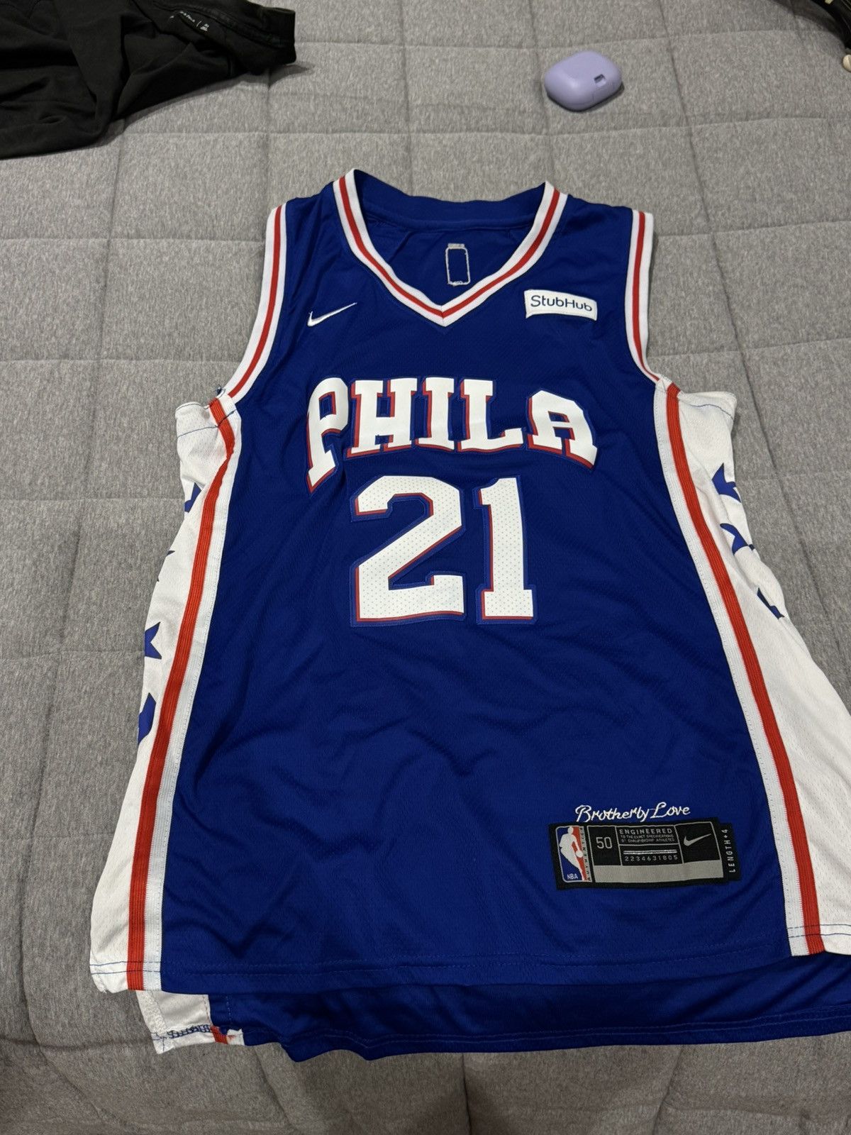 Nike VINTAGE JOEL EMBIID EARLY CAREER JERSEY Size US L / EU 52-54 / 3 - 1 Thumbnail
