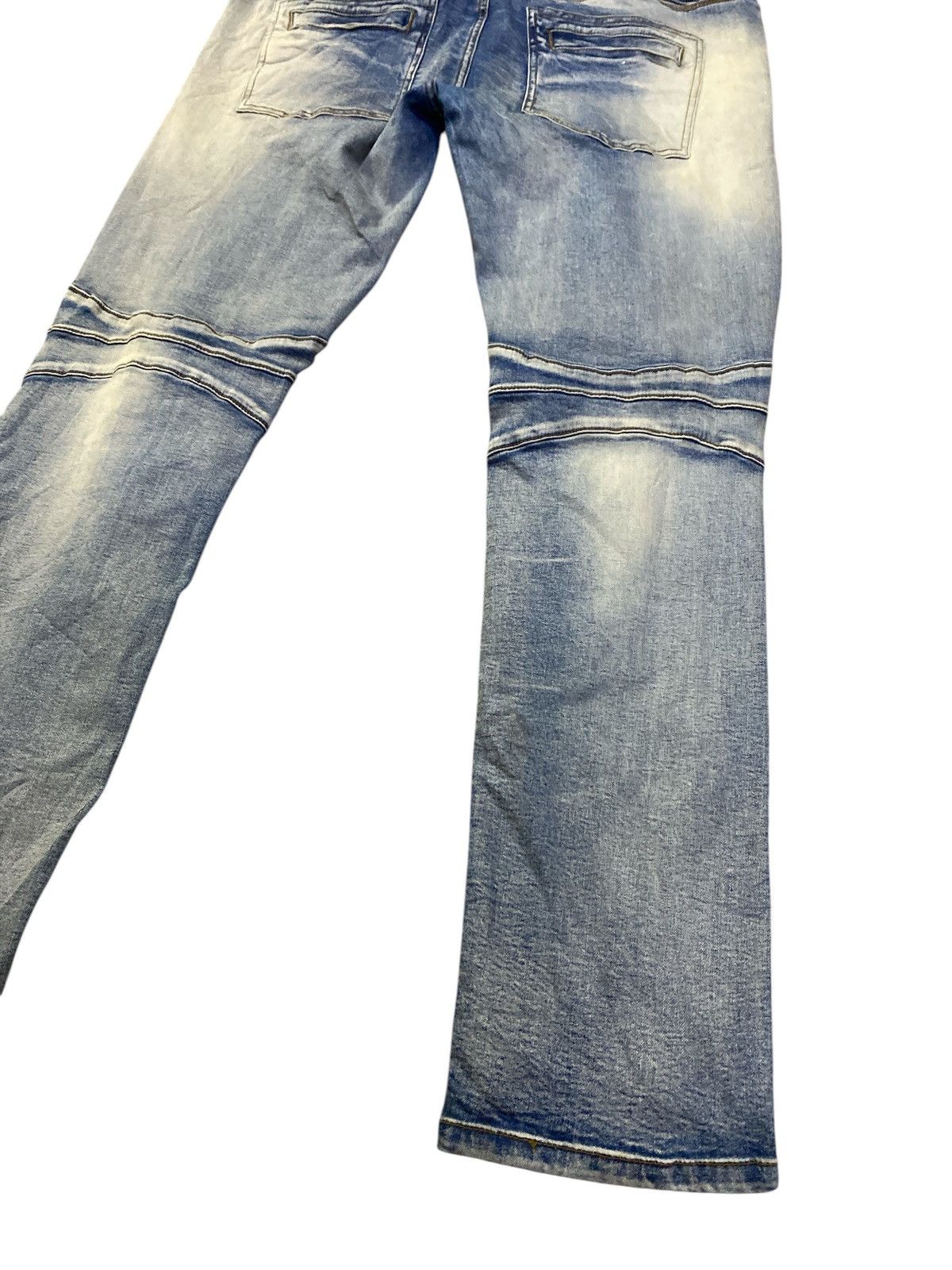 Designer Rare 11 4 14 11 Biker Denim Distressed Size US 38 / EU 54 - 13 Thumbnail