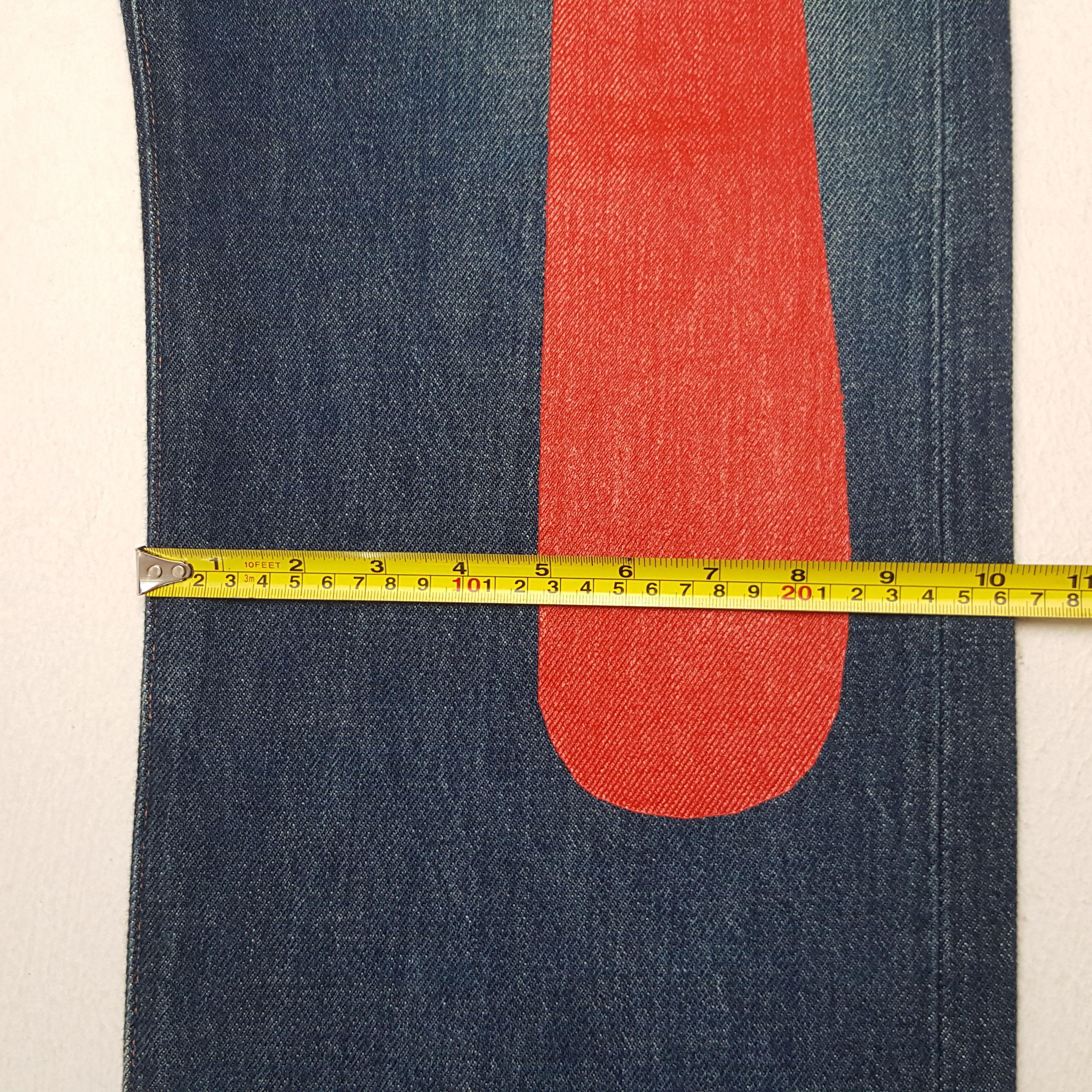 Evisu × Vintage Vintage Evisu Yamane Selvedge Custom Art Denim Jeans Size US 32 / EU 48 - 10 Thumbnail
