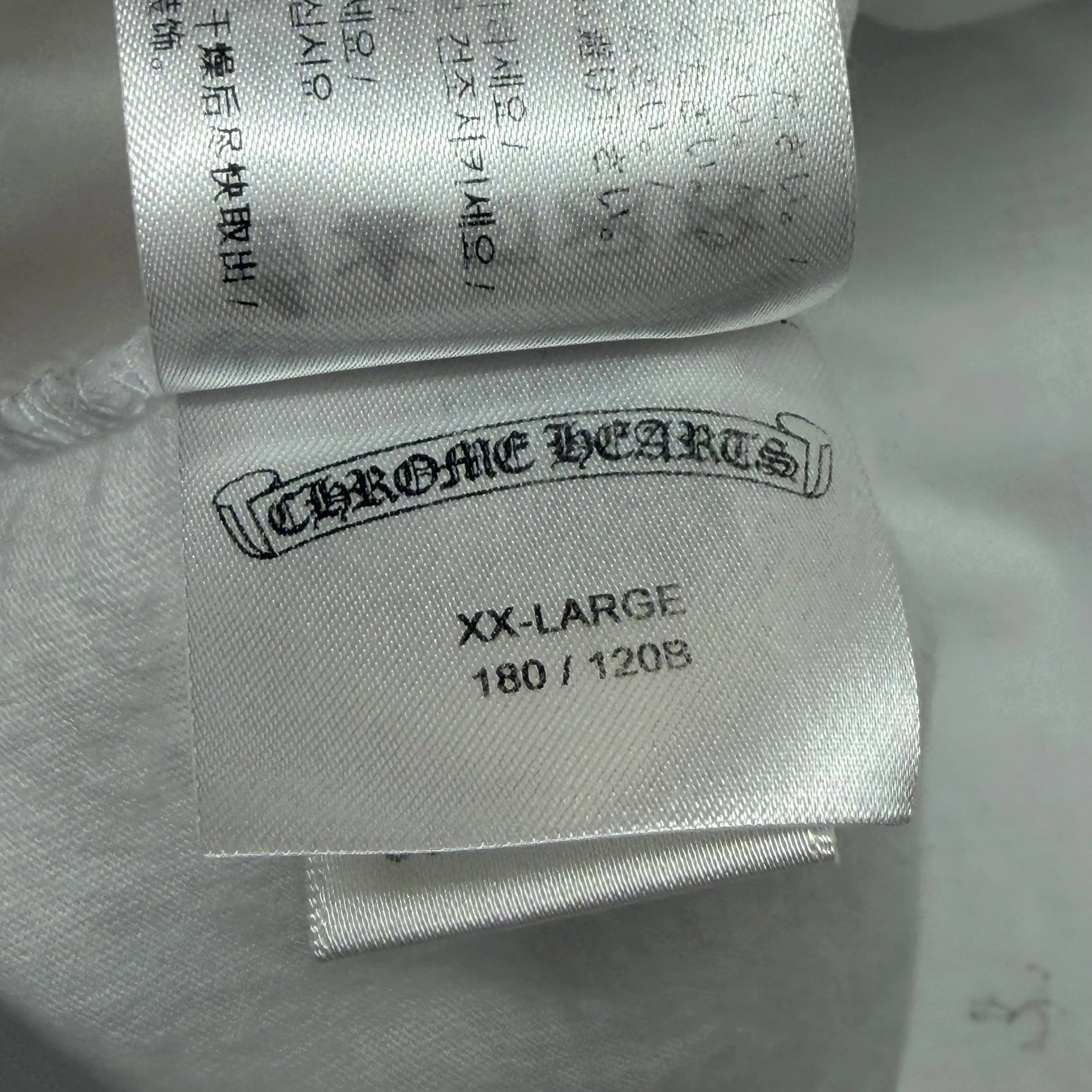 Chrome Hearts Chrome Hearts Malibu Horseshoe Tee White XXL Size US XXL / EU 58 / 5 - 5 Thumbnail