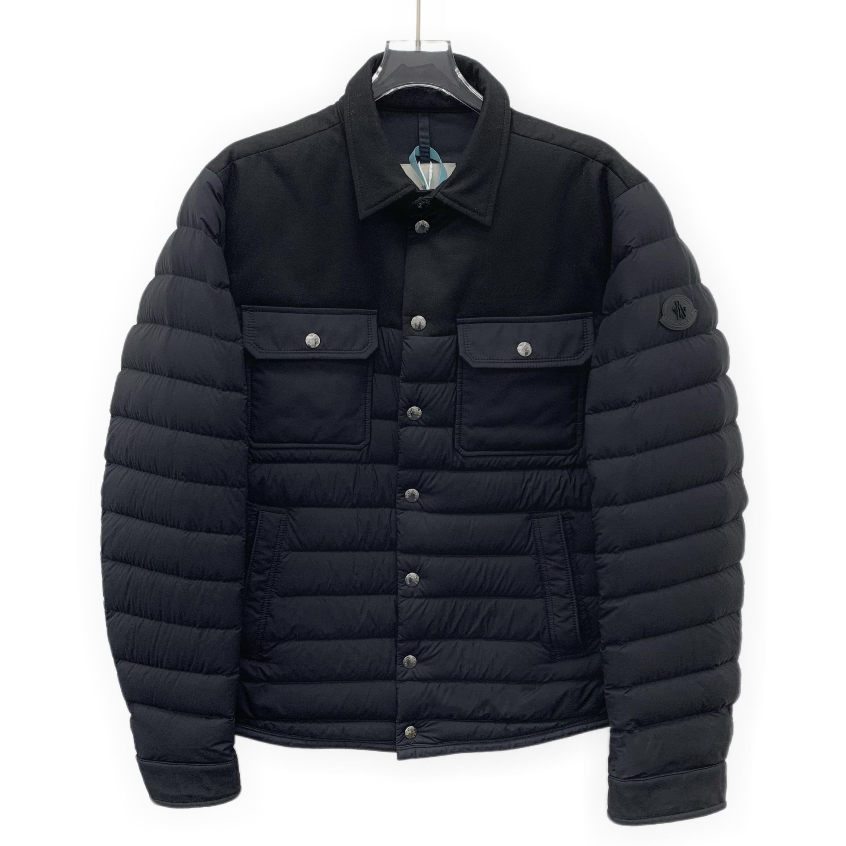 Moncler Moncler Fauscoum Colorblock Down Jacket (1/S) Size US S / EU 44-46 / 1 - 1 Thumbnail